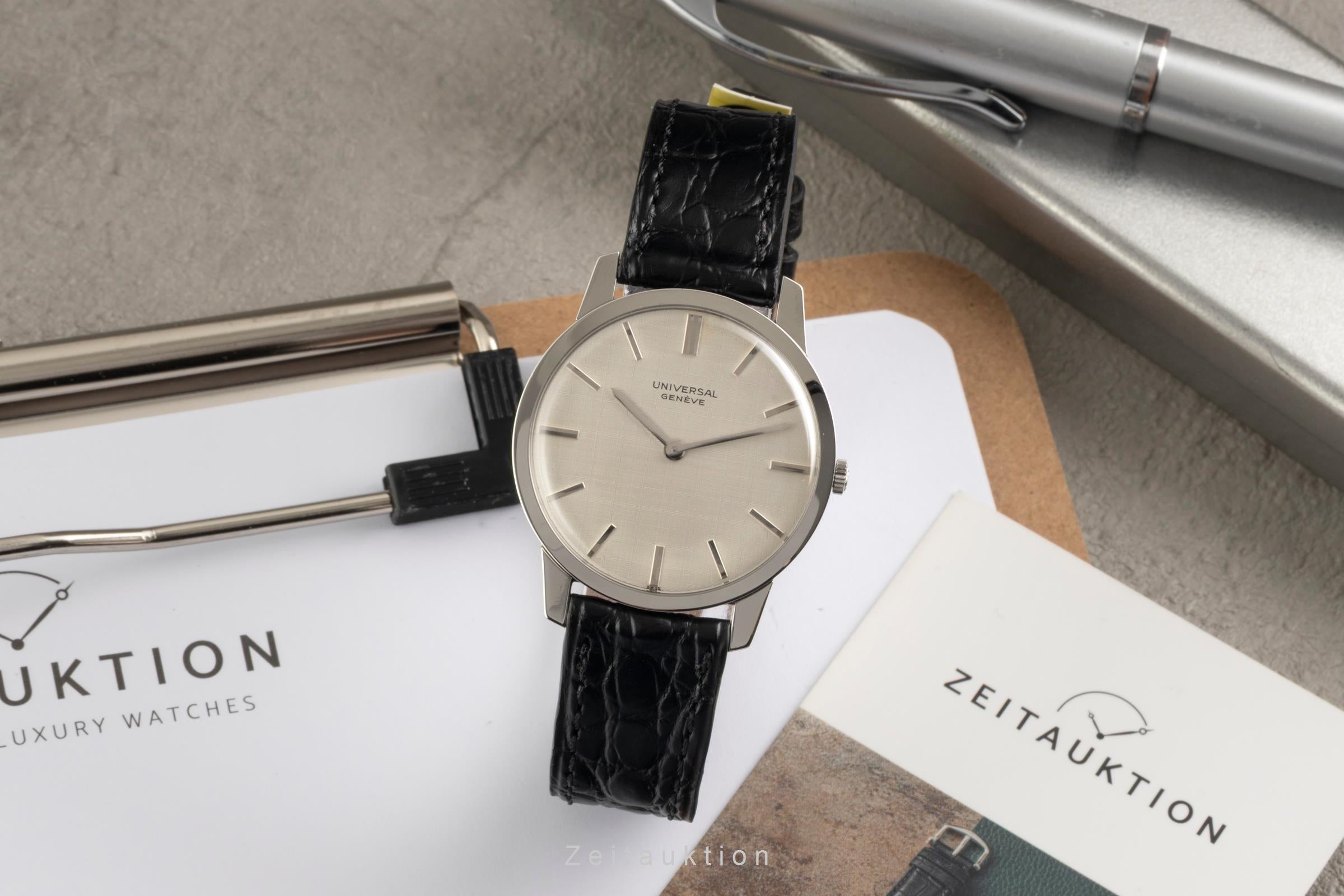 Universal Geneve steel manual winding unisex 842101 Vintage  [2600224]