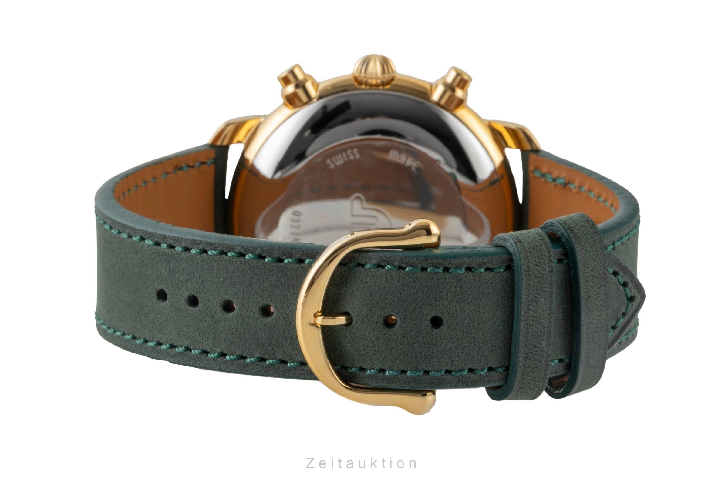 Maurice Lacroix Croneo chronograph gilt-brass automatic men's watch 03274-4311  [2600226]