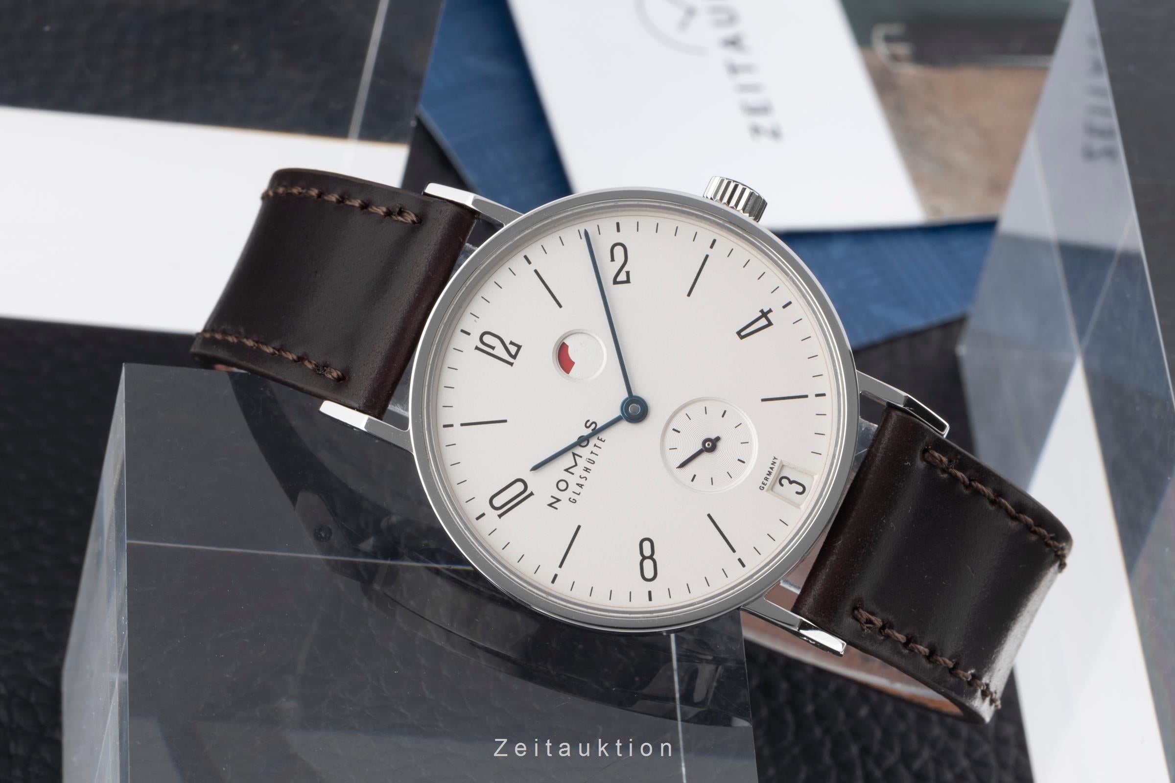 Nomos Tangente steel manual winding men's watch 131 LP: 2980EUR  [2600227]