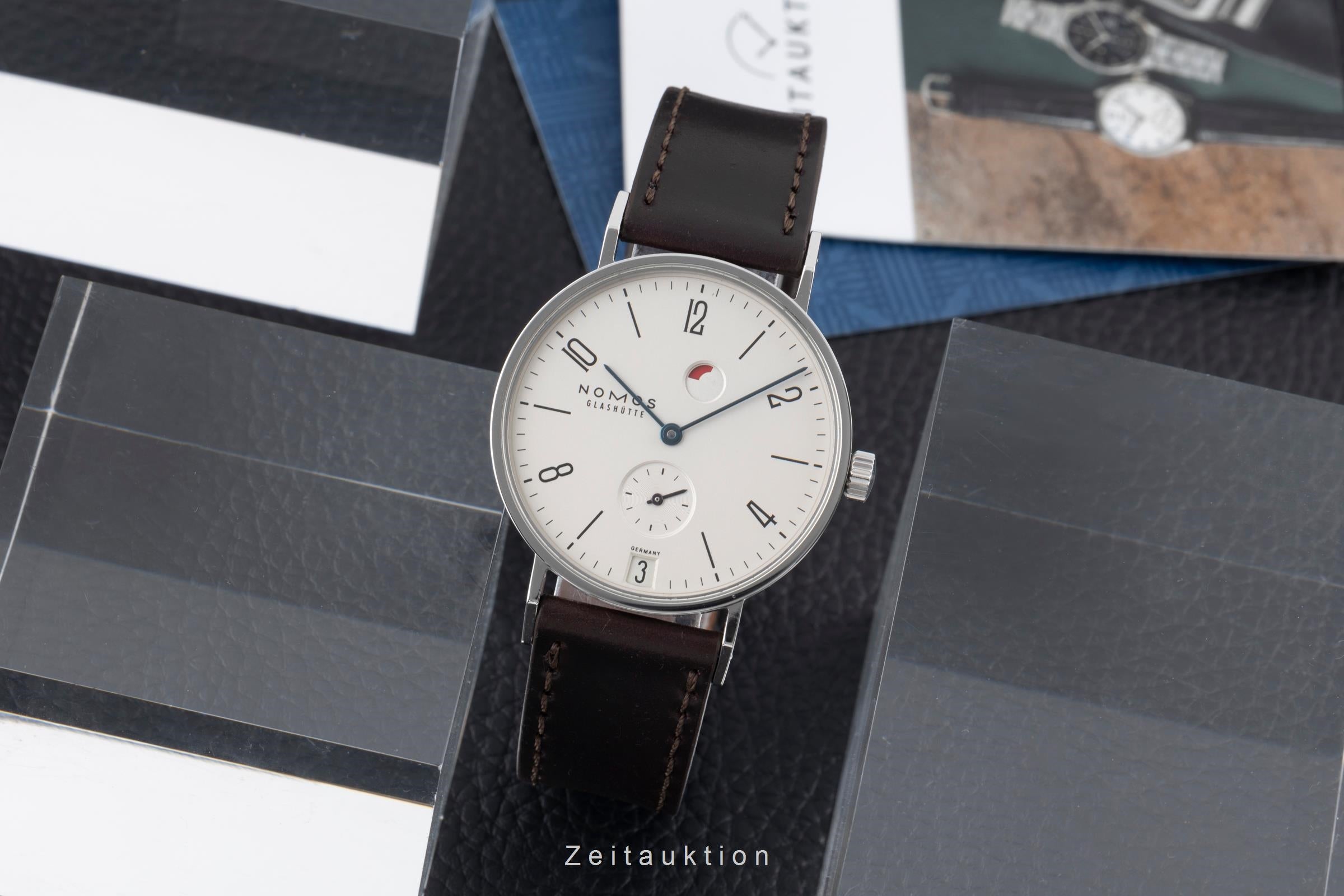 Nomos Tangente steel manual winding men's watch 131 LP: 2980EUR  [2600227]