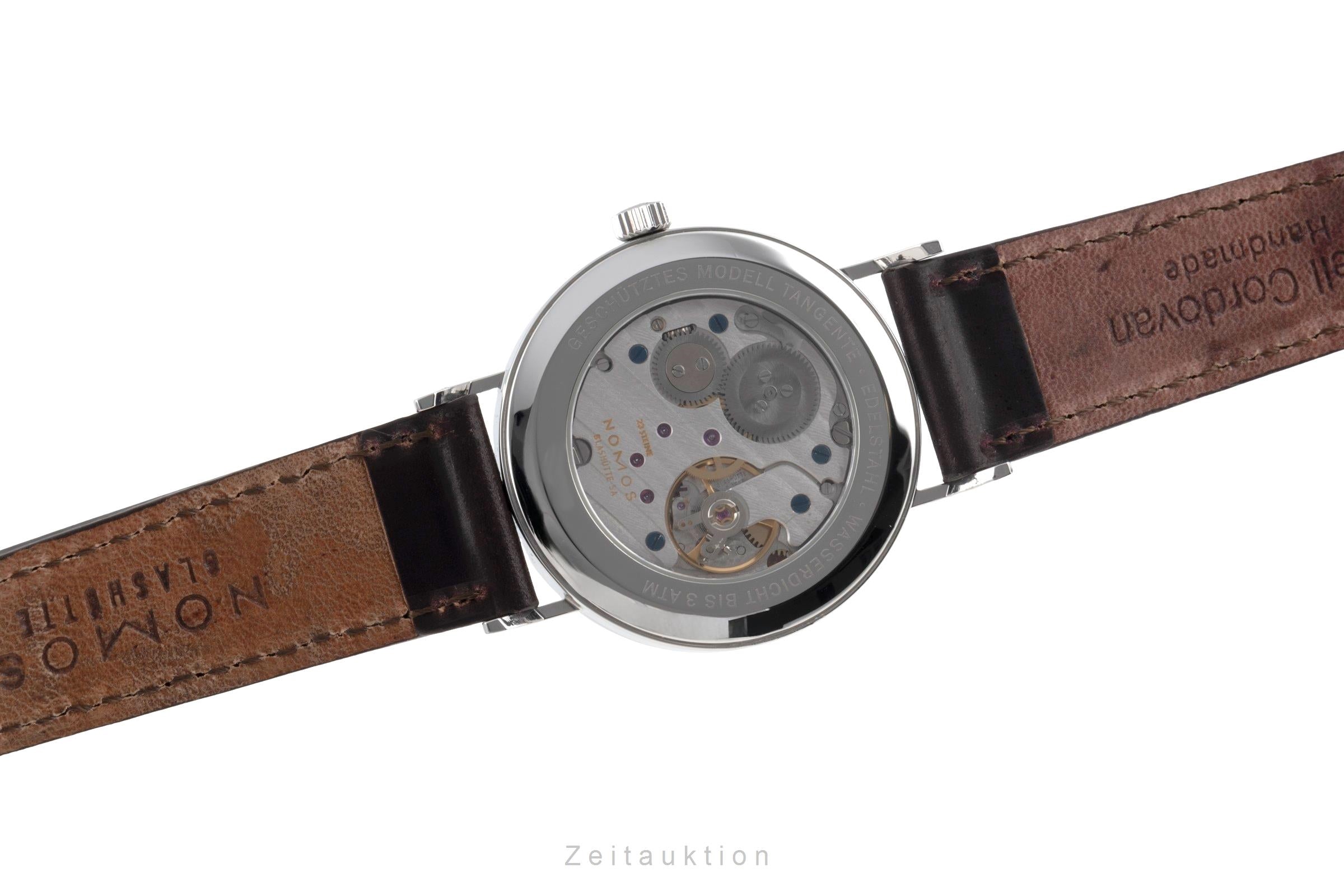 Nomos Tangente steel manual winding men's watch 131 LP: 2980EUR  [2600227]