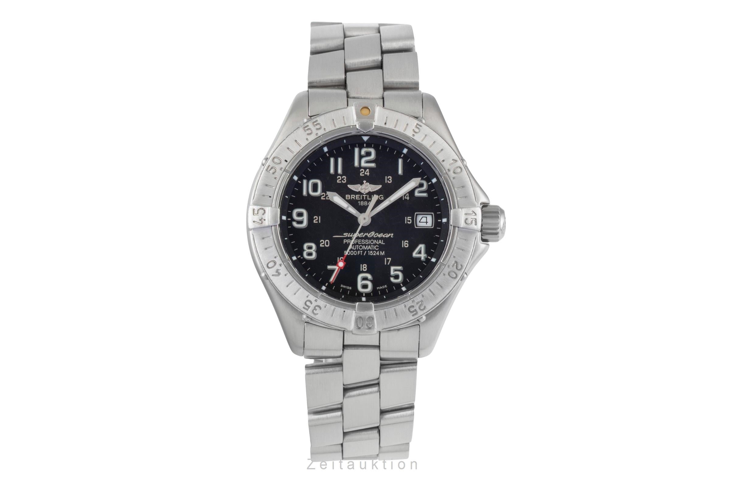 Breitling Superocean steel automatic men's watch A17345  [2600228]