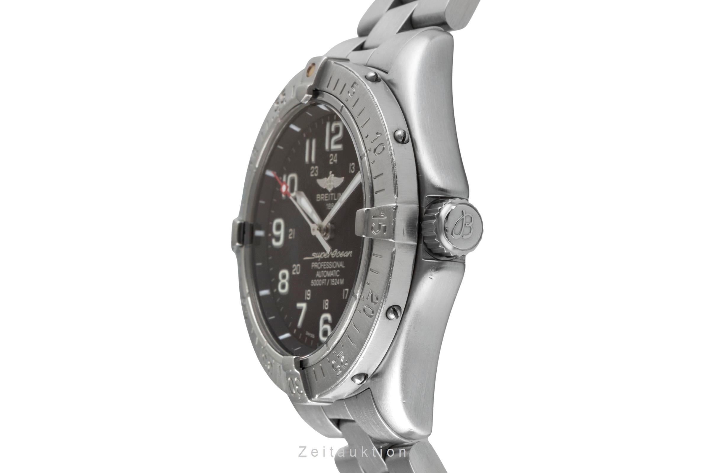 Breitling Superocean steel automatic men's watch A17345  [2600228]