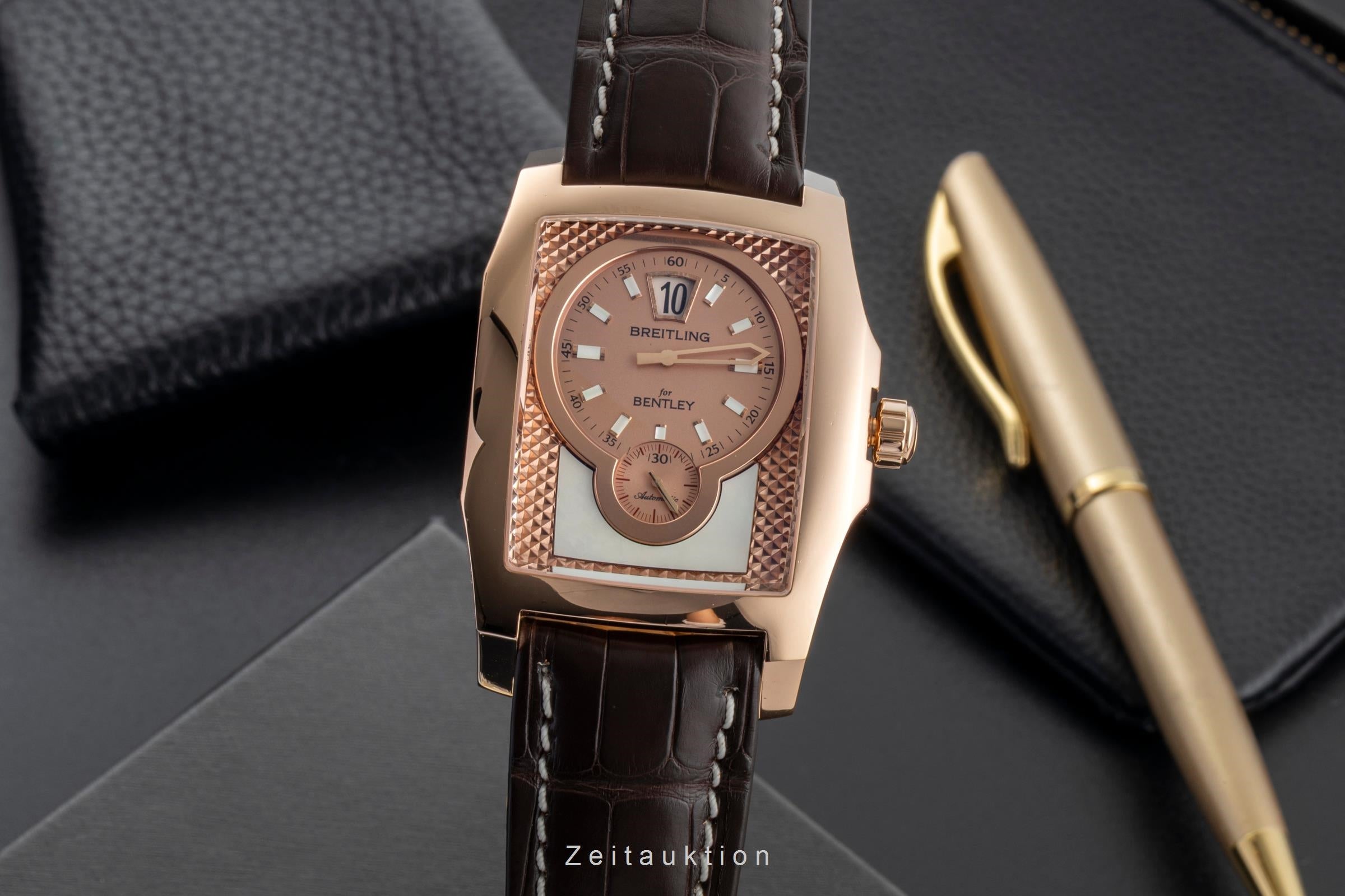 Breitling Bentley Flying B 18 ct red gold automatic Kal. B28 Ref