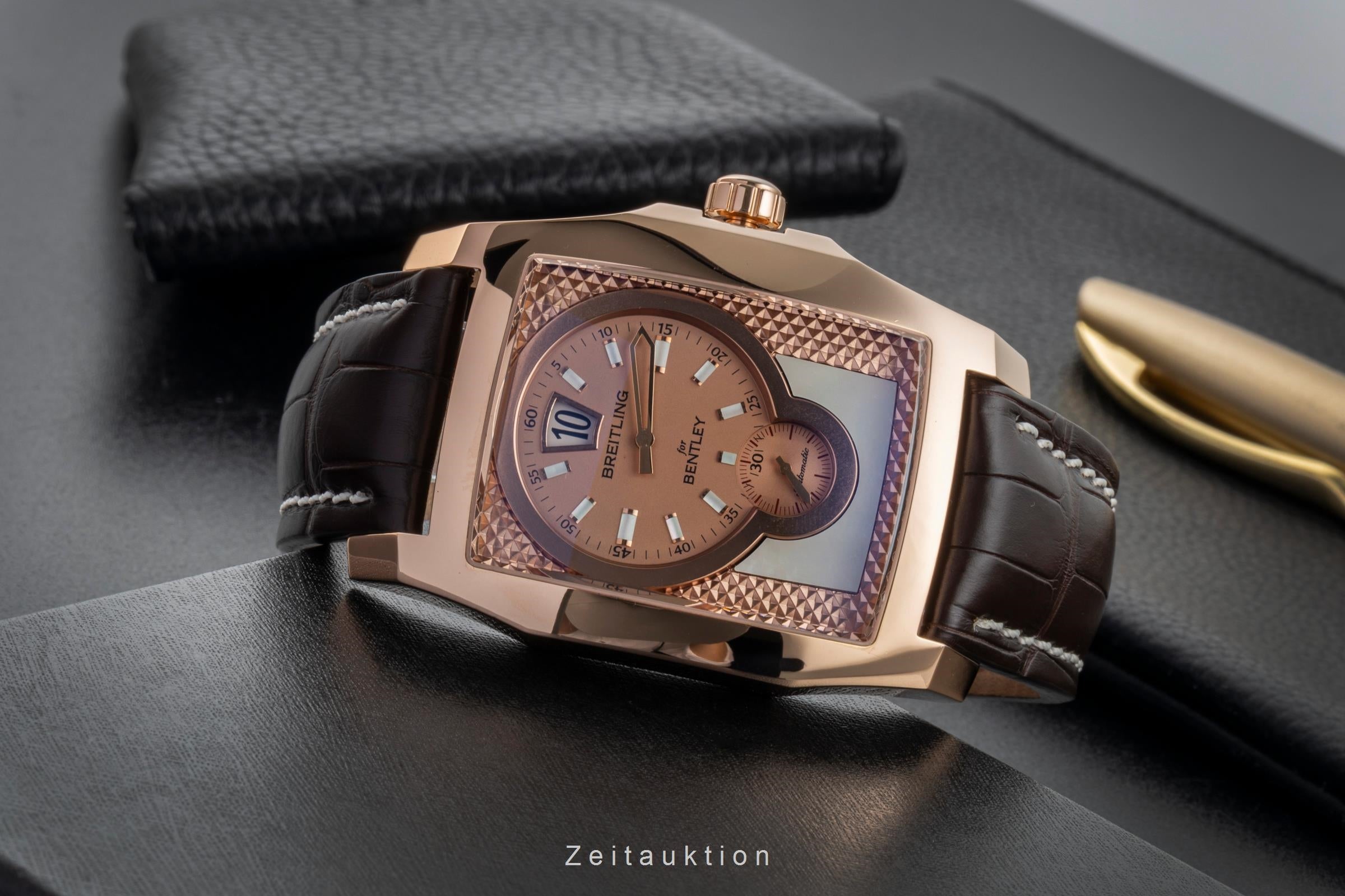 Breitling Bentley Flying B 18 ct red gold automatic Kal. B28 Ref
