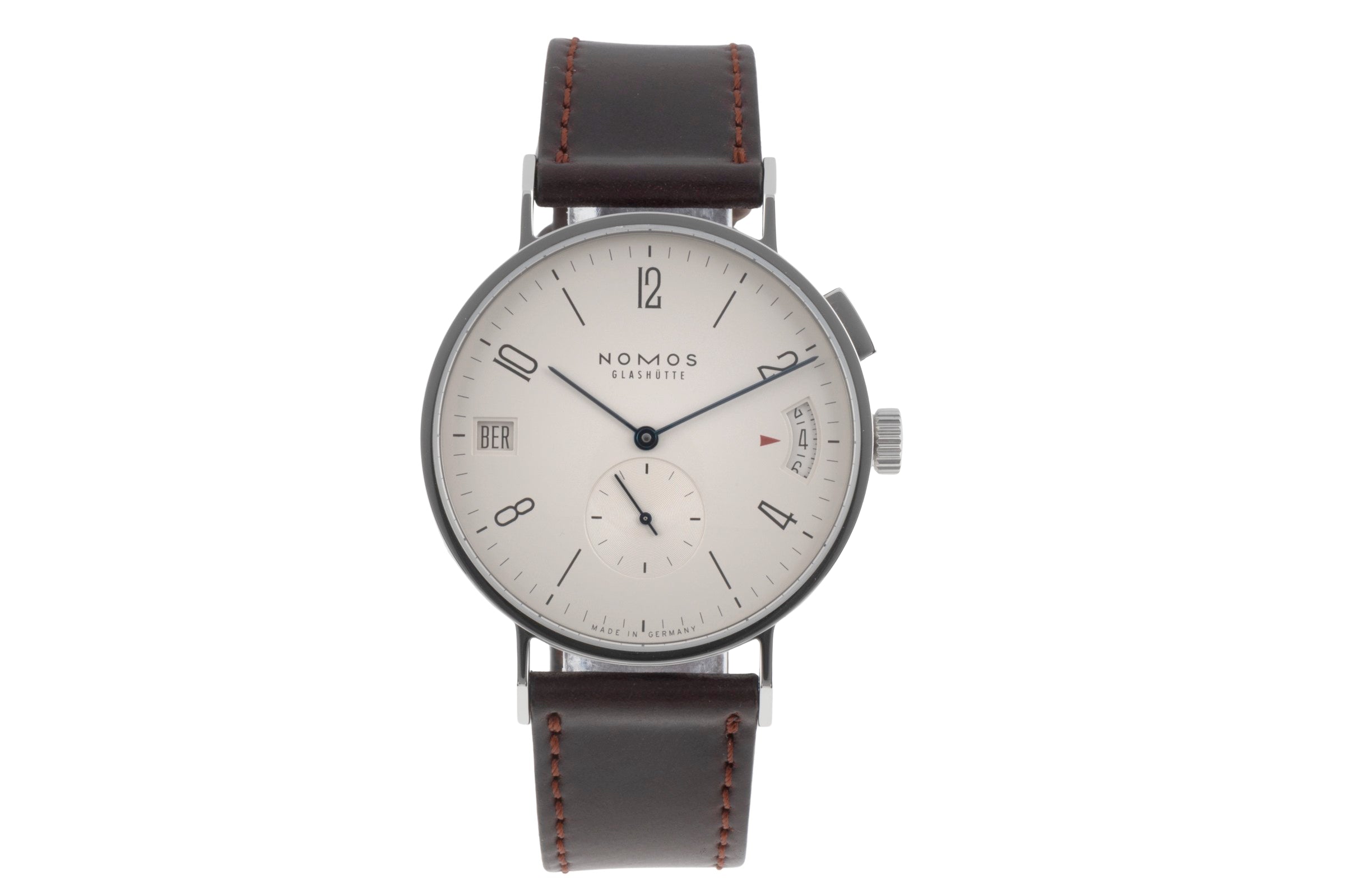 Nomos Tangomat steel automatic men's watch 635 LP: 4040EUR  [2600234]