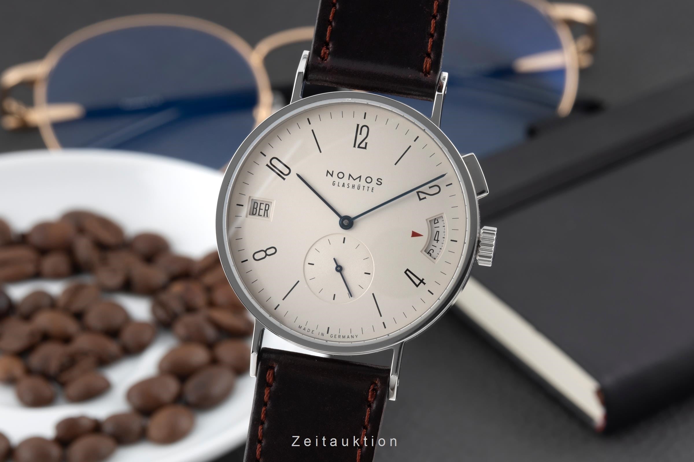 Nomos Tangomat steel automatic men's watch 635 LP: 4040EUR  [2600234]