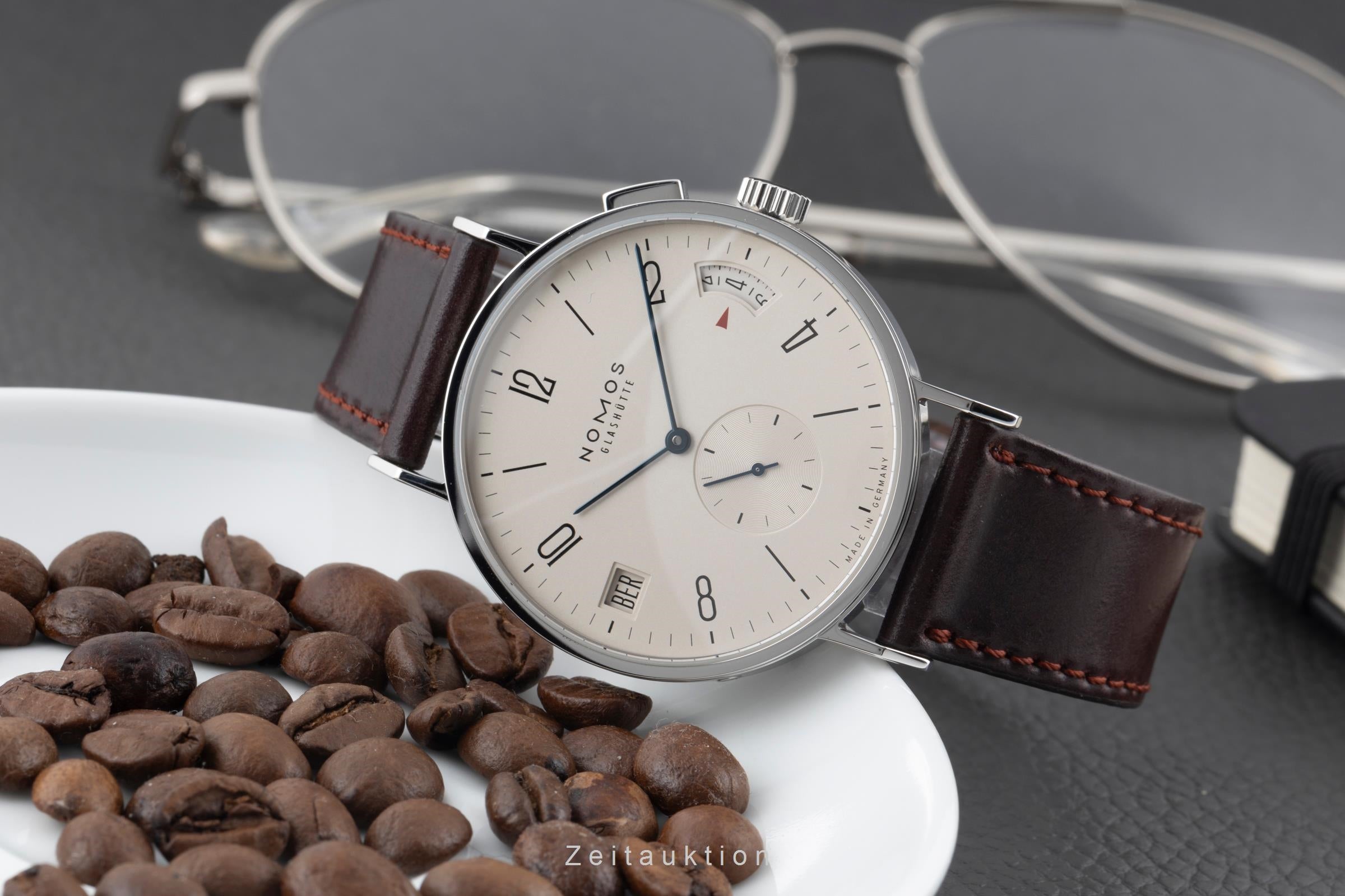 Nomos Tangomat steel automatic men's watch 635 LP: 4040EUR  [2600234]