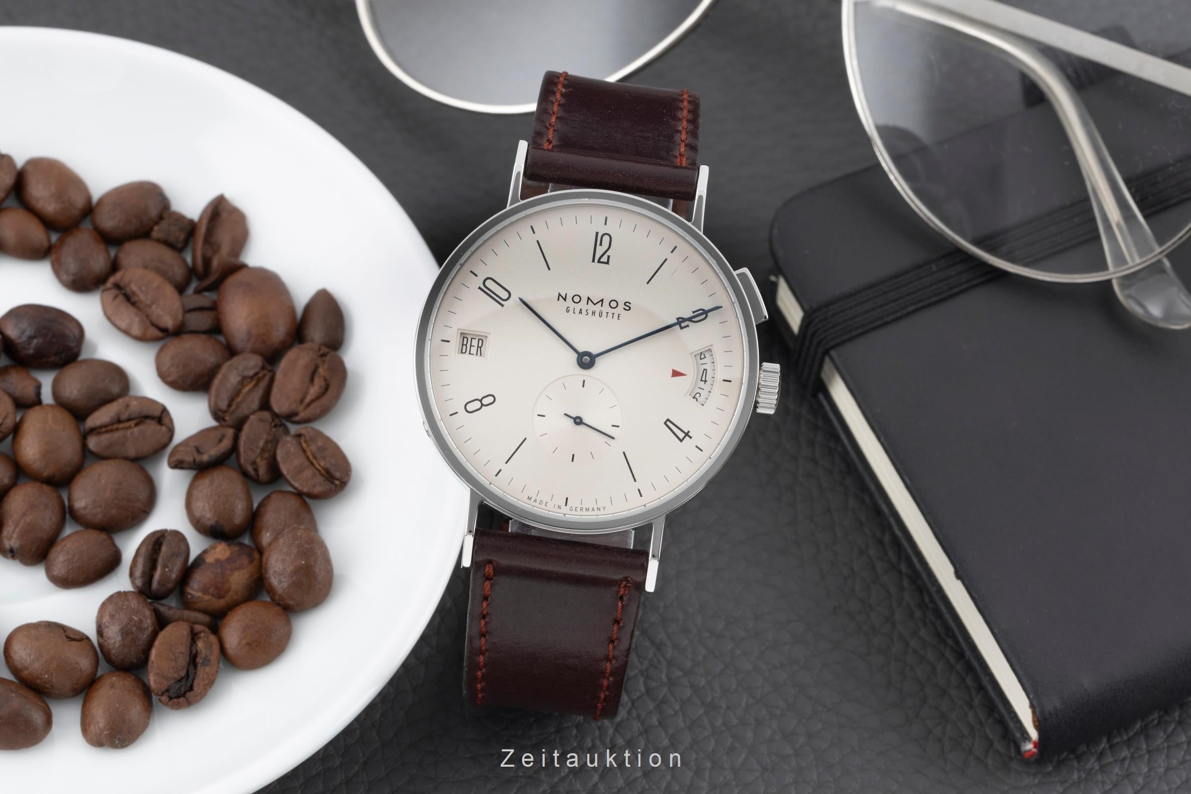 Nomos Tangomat steel automatic men's watch 635 LP: 4040EUR  [2600234]