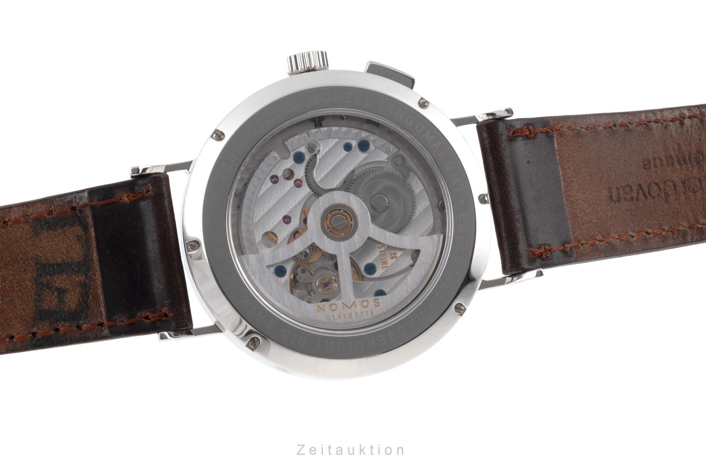 Nomos Tangomat steel automatic men's watch 635 LP: 4040EUR  [2600234]