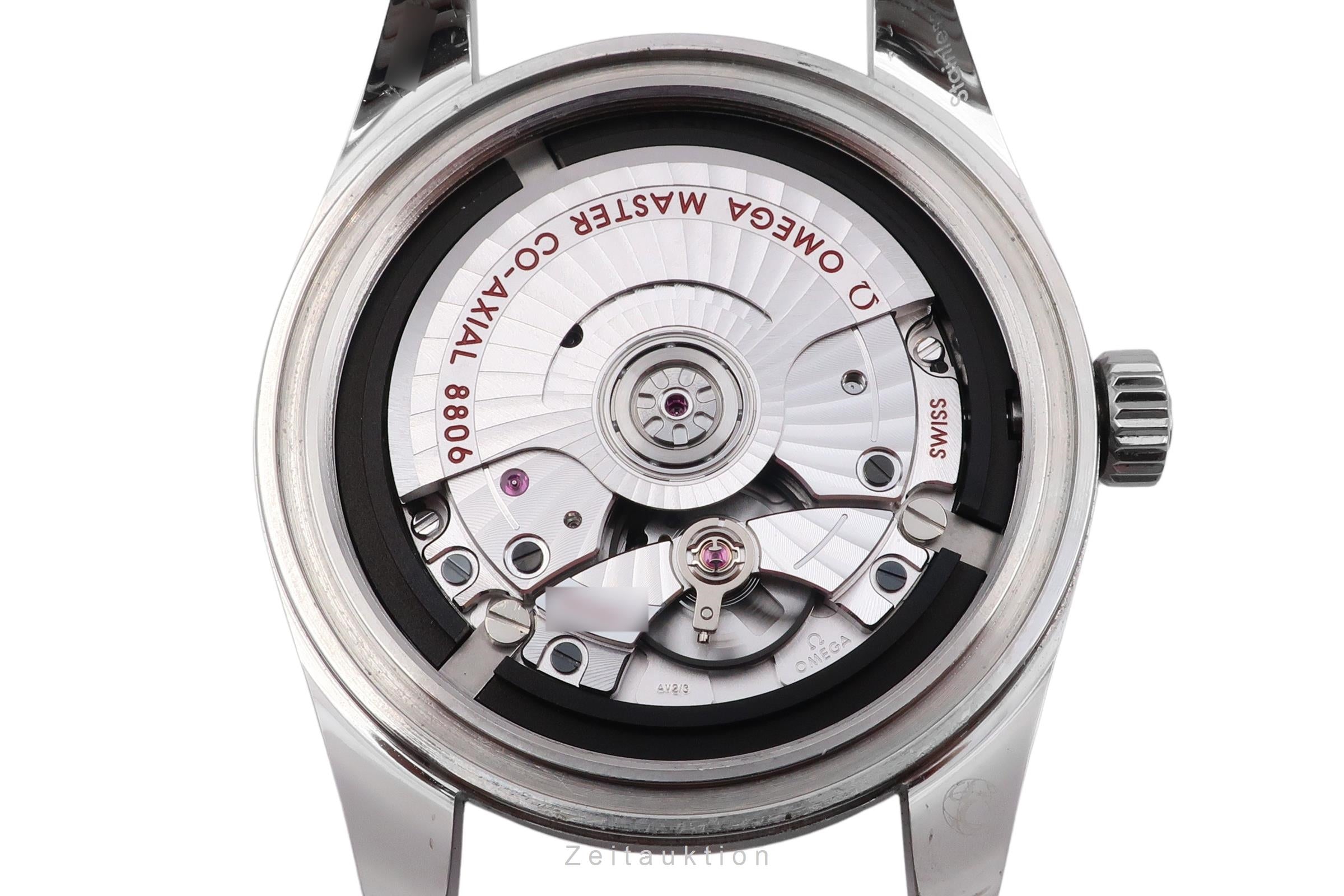 Omega Railmaster Stahl Automatik Herrenuhr Ref. 220.10.38.20.01.002 B&P 2019 [2600235]