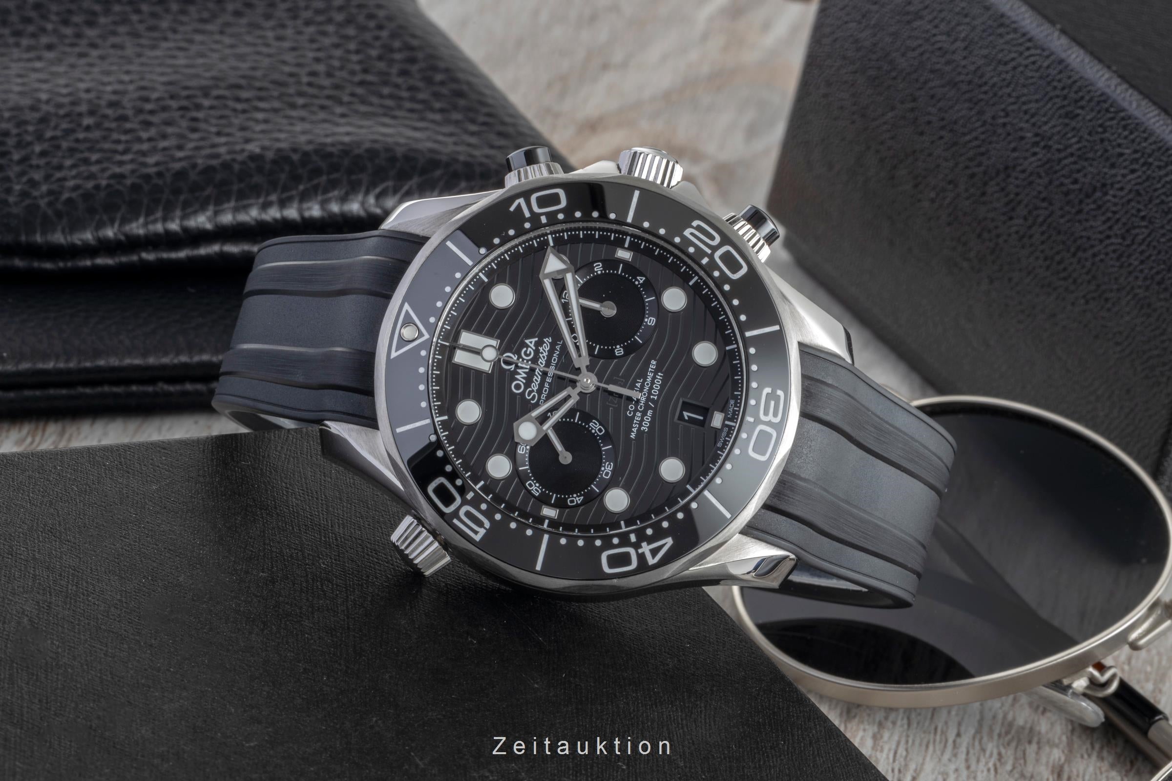 Omega Seamaster cronógrafo acero automático reloj para caballeros 210.32.44.51.01.001 LP: 9000EUR  [2600238]