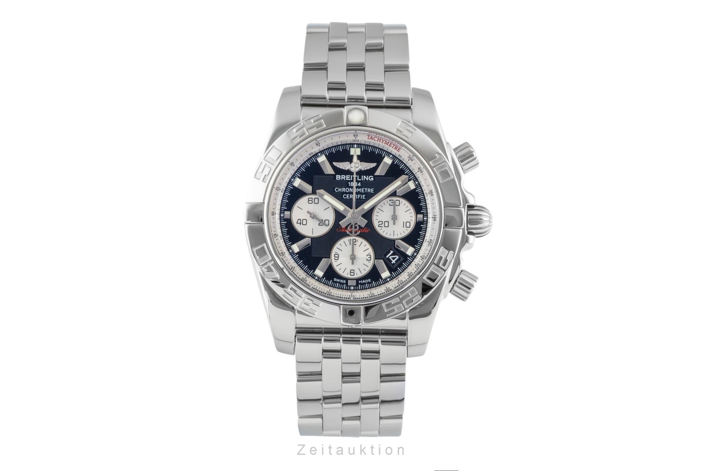 Breitling Chronomat 44 chronographe acier automatique montre pour hommes A011B67PA   AB0110  [2600239]