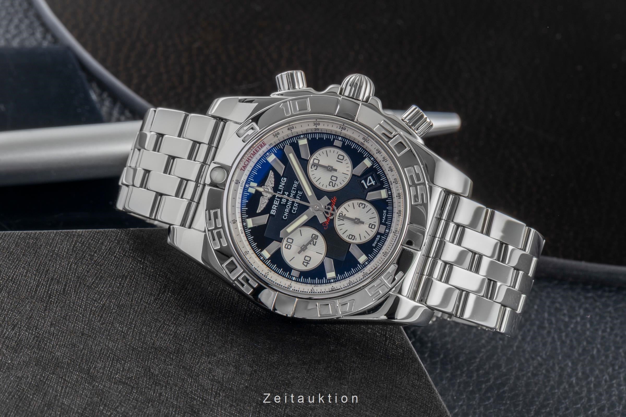 Breitling Chronomat 44 chronographe acier automatique montre pour hommes A011B67PA   AB0110  [2600239]
