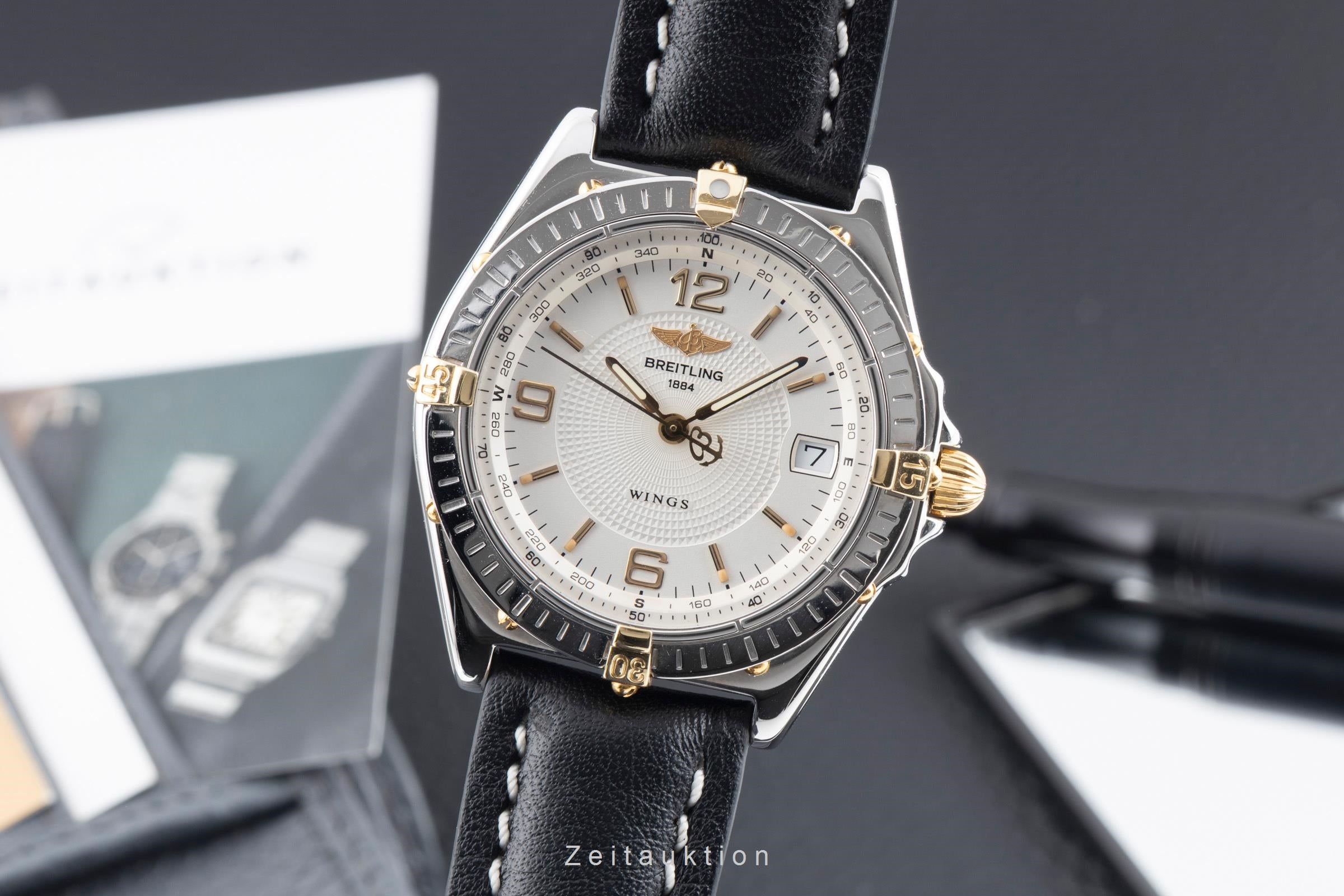 Breitling Wings steel / gold automatic men's watch B10050  [2600242]