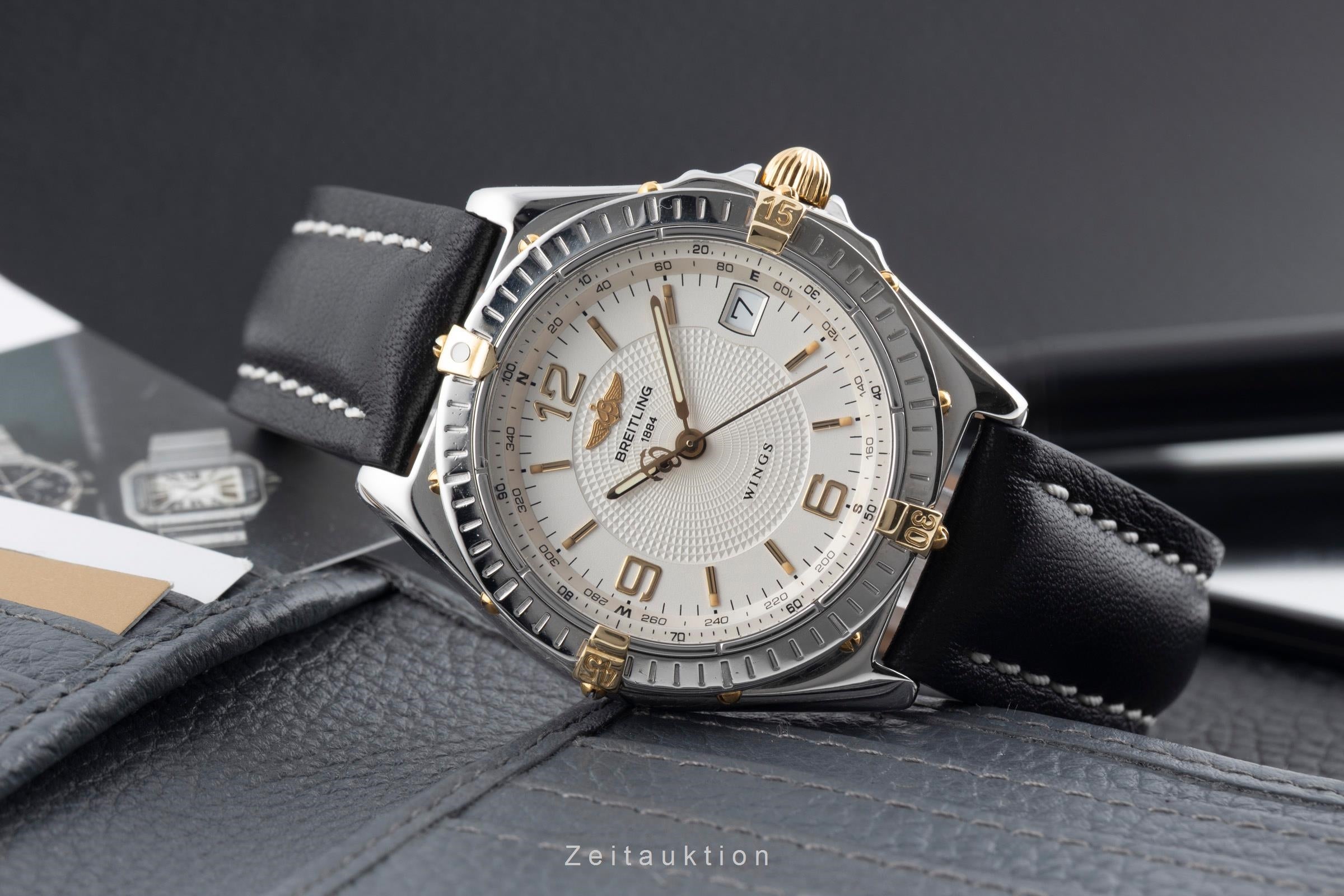 Breitling Wings steel / gold automatic men's watch B10050  [2600242]