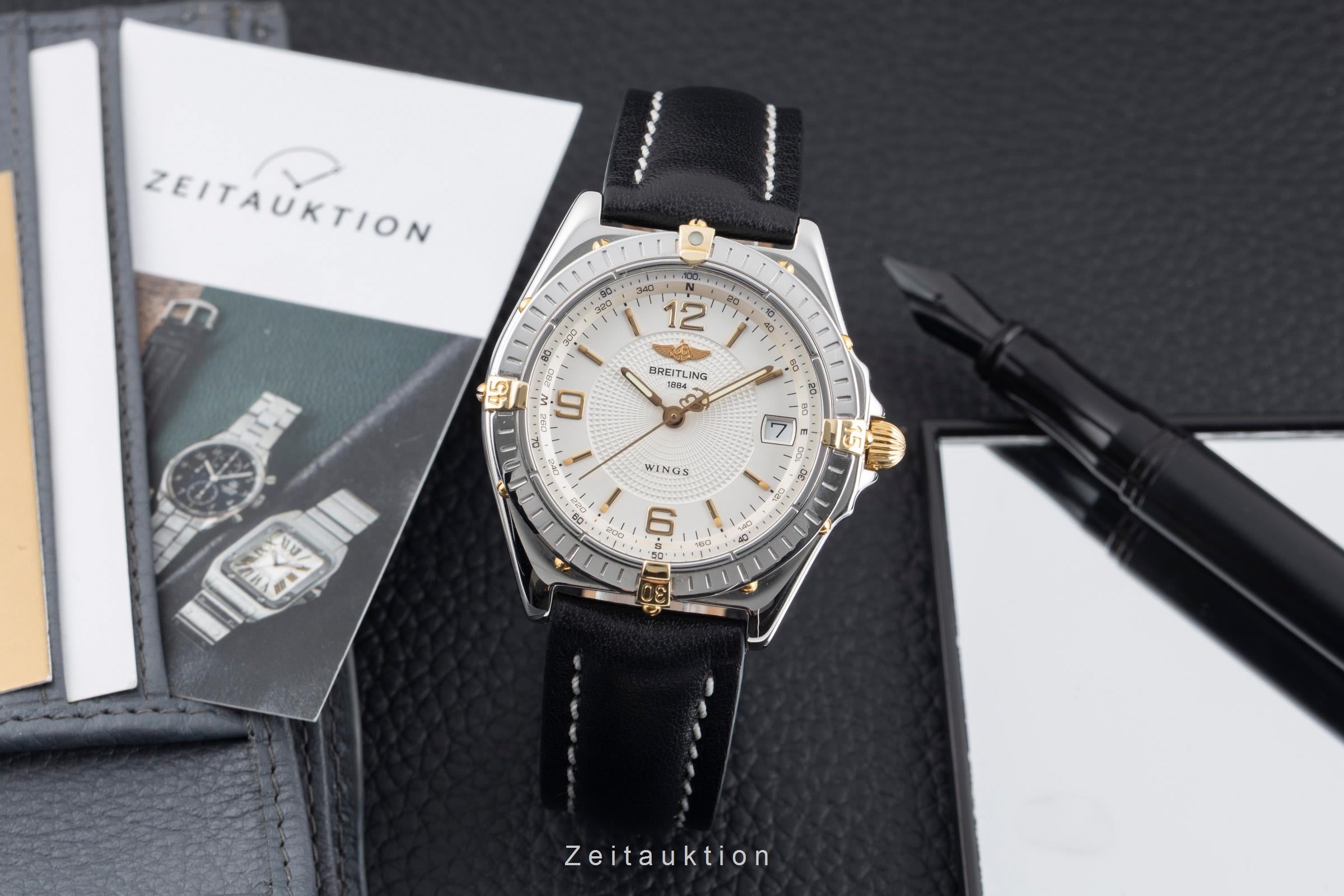 Breitling Wings steel / gold automatic men's watch B10050  [2600242]