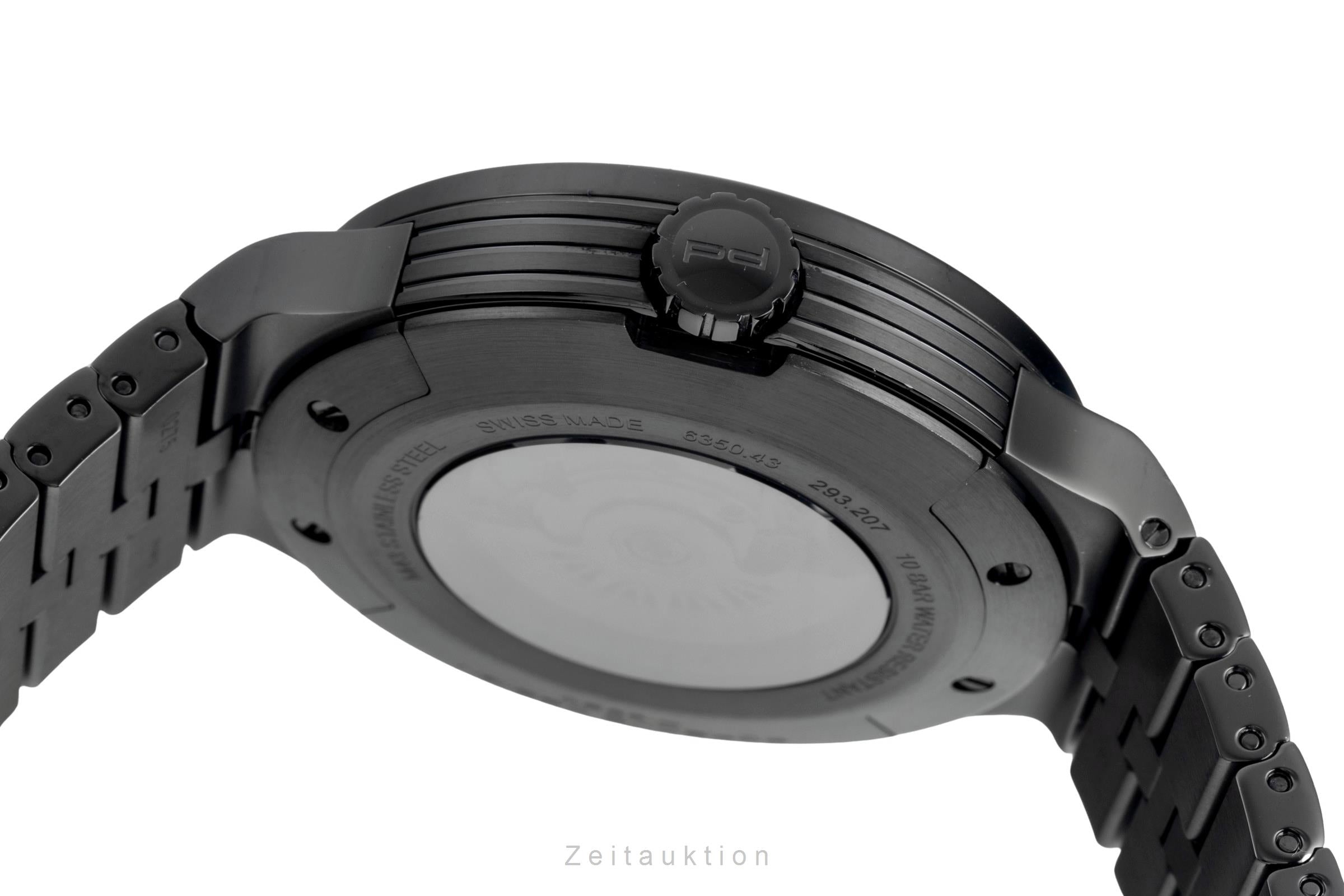Porsche Design Flat Six Stahl Automatik Herrenuhr Ref. 6350.43.74.0275 B&P 2016 [2600243]
