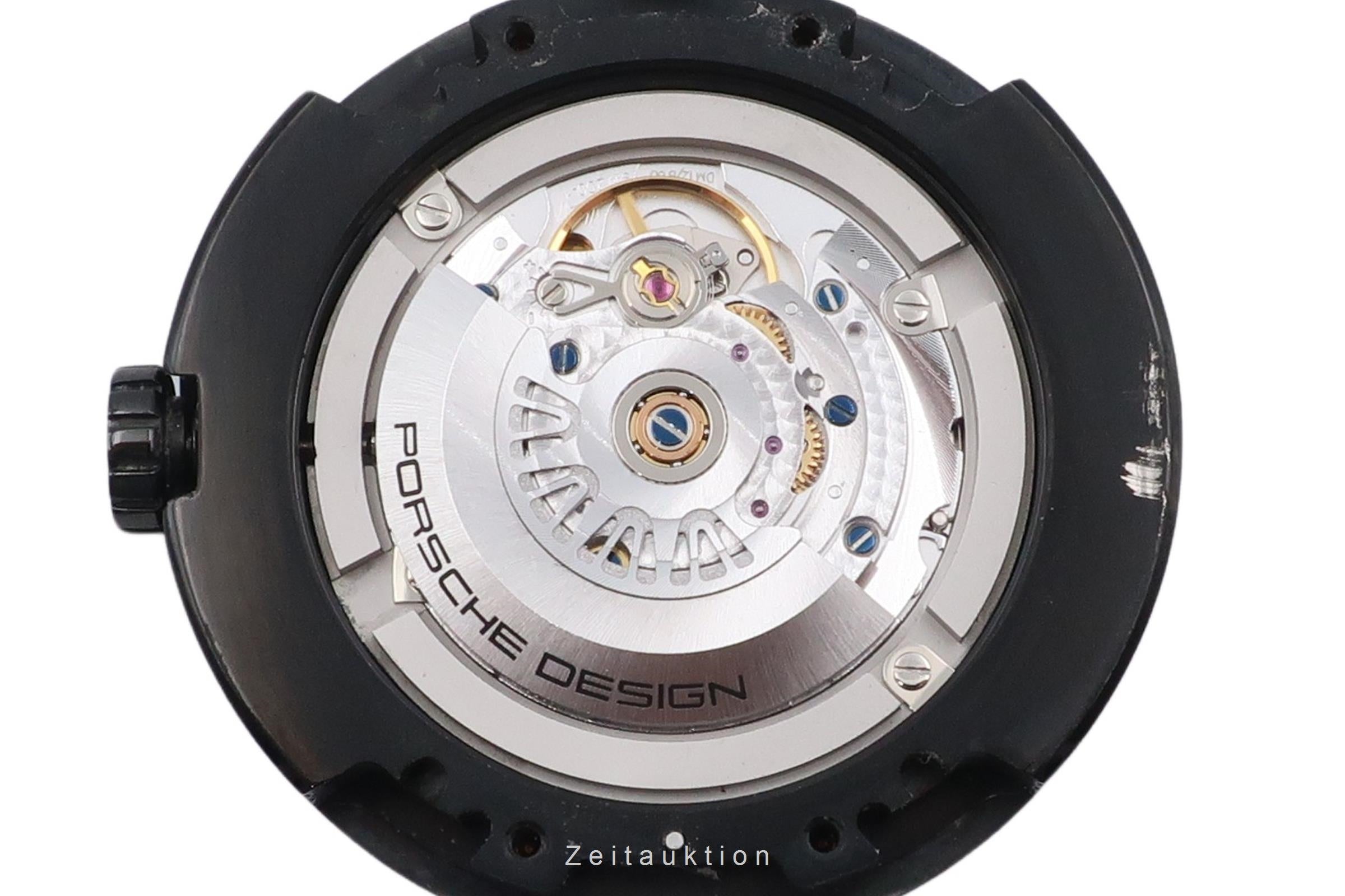 Porsche Design Flat Six Stahl Automatik Herrenuhr Ref. 6350.43.74.0275 B&P 2016 [2600243]