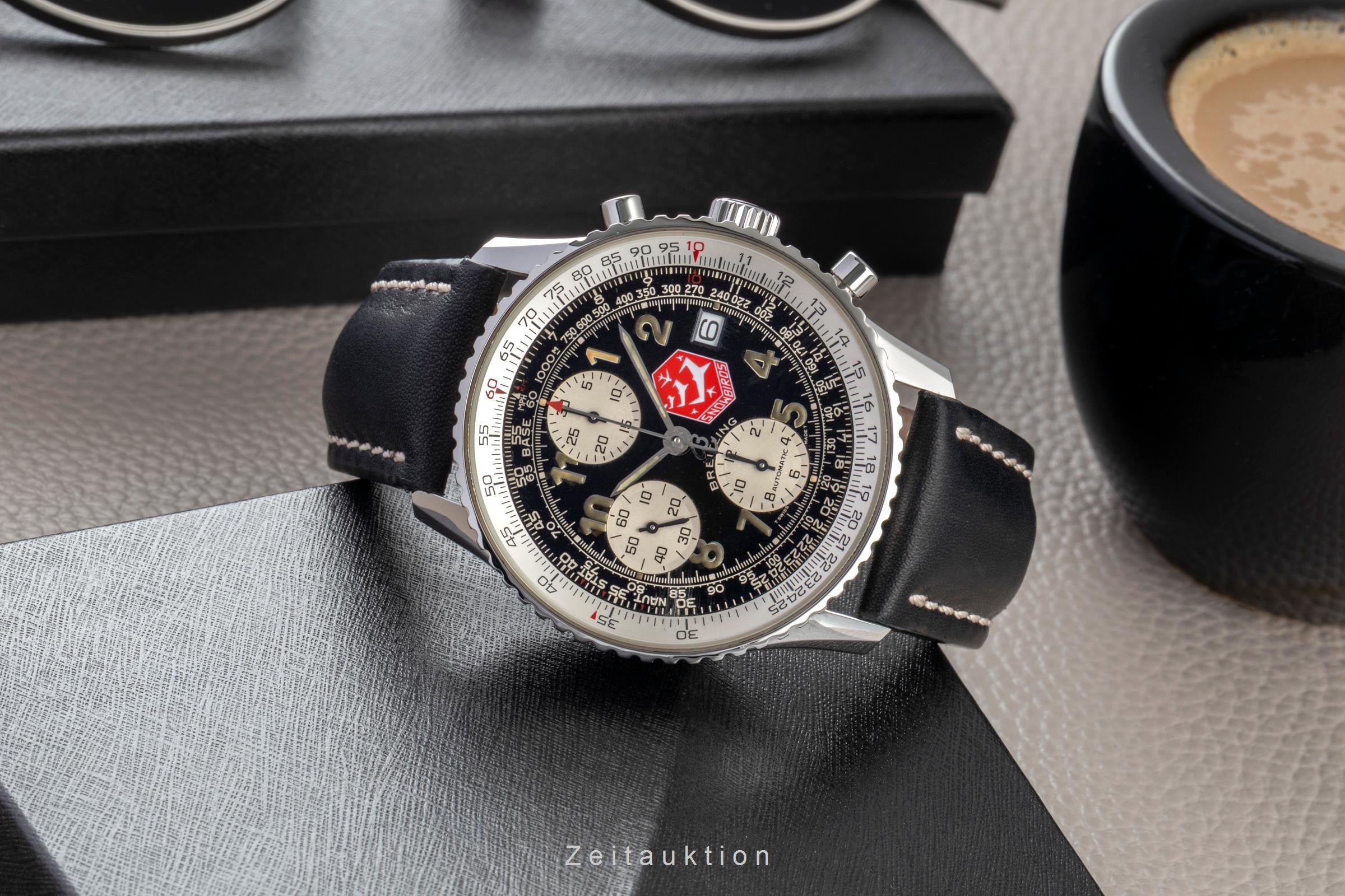Breitling Old Navitimer cronografo acciaio automatismo orologio da uomo A130221611SB Limited  [2600244]