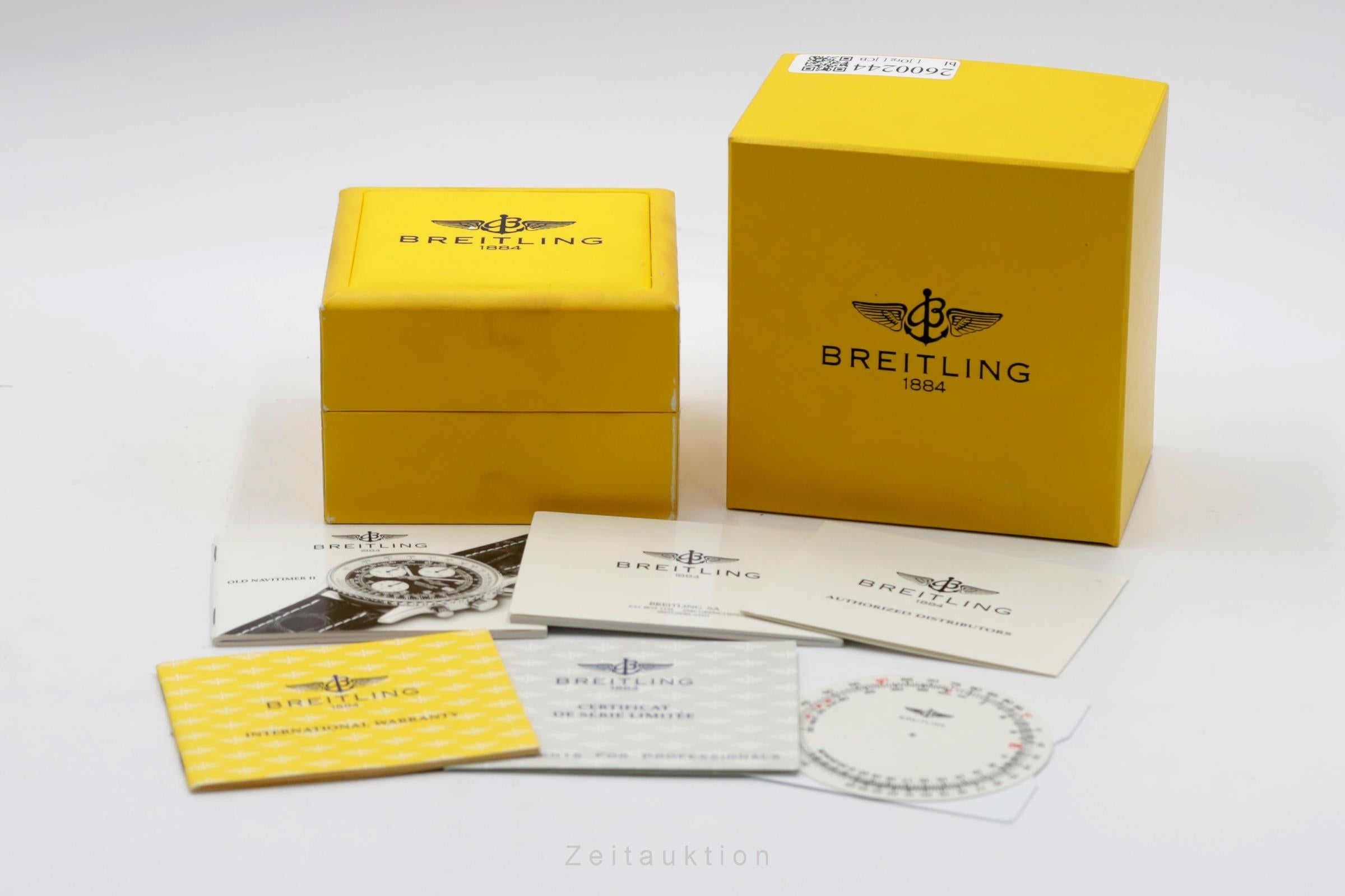 Breitling Old Navitimer cronografo acciaio automatismo orologio da uomo A130221611SB Limited  [2600244]