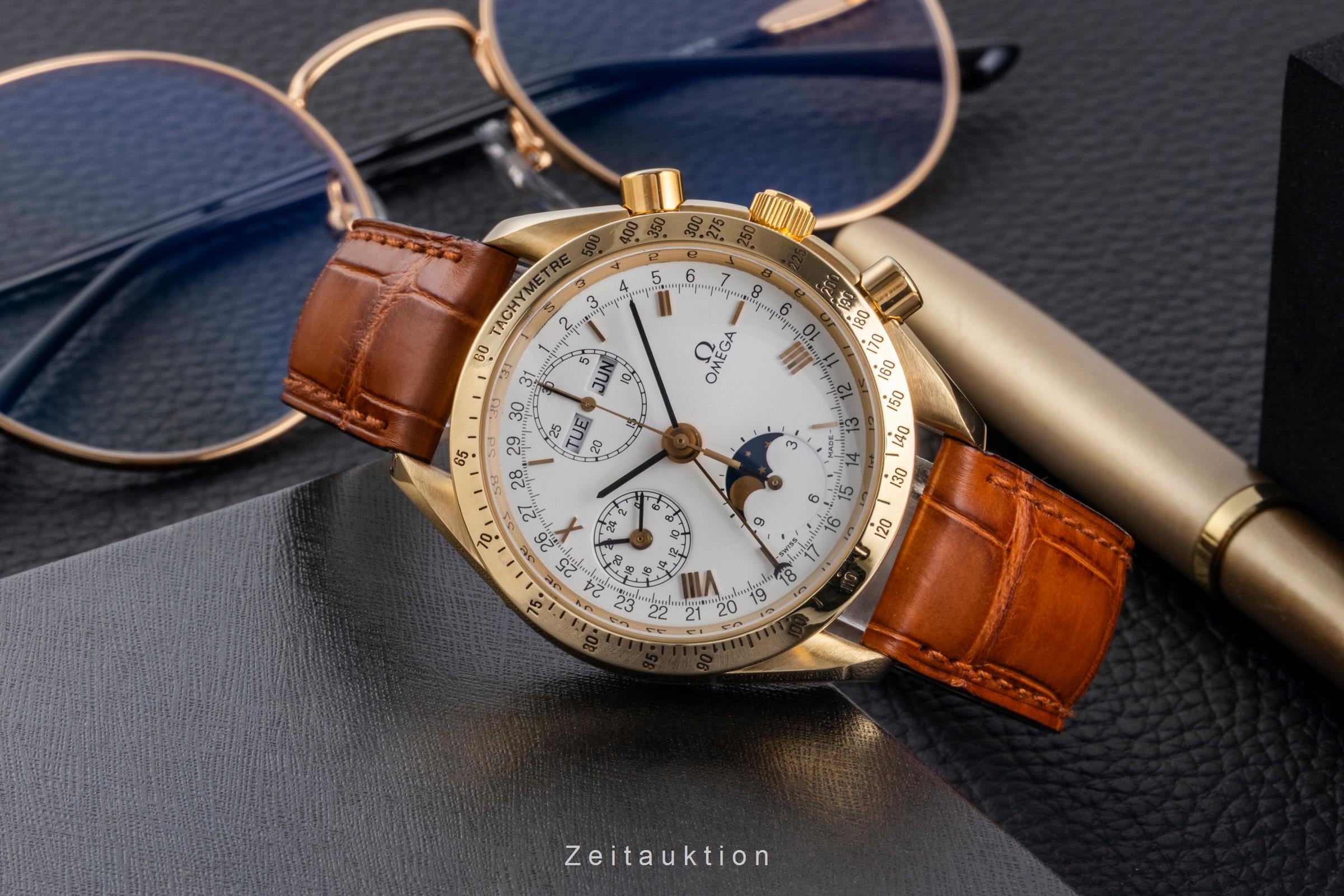 Omega Speedmaster cronógrafo oro de 18 quilates automático reloj para caballeros 3131.20  [2600252]
