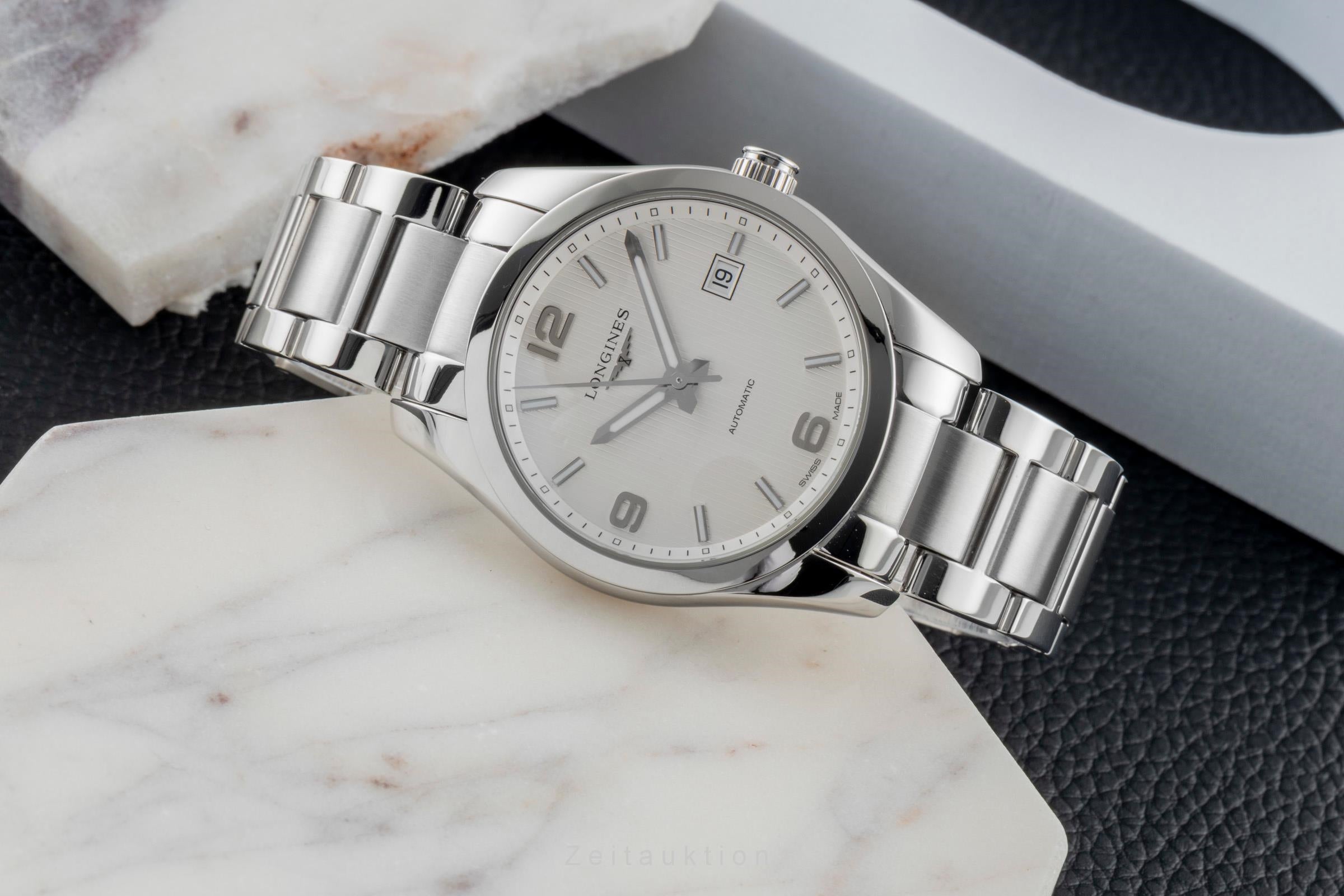 Longines Conquest acier automatique montre pour hommes L2.785.4.76.6  [2600255]