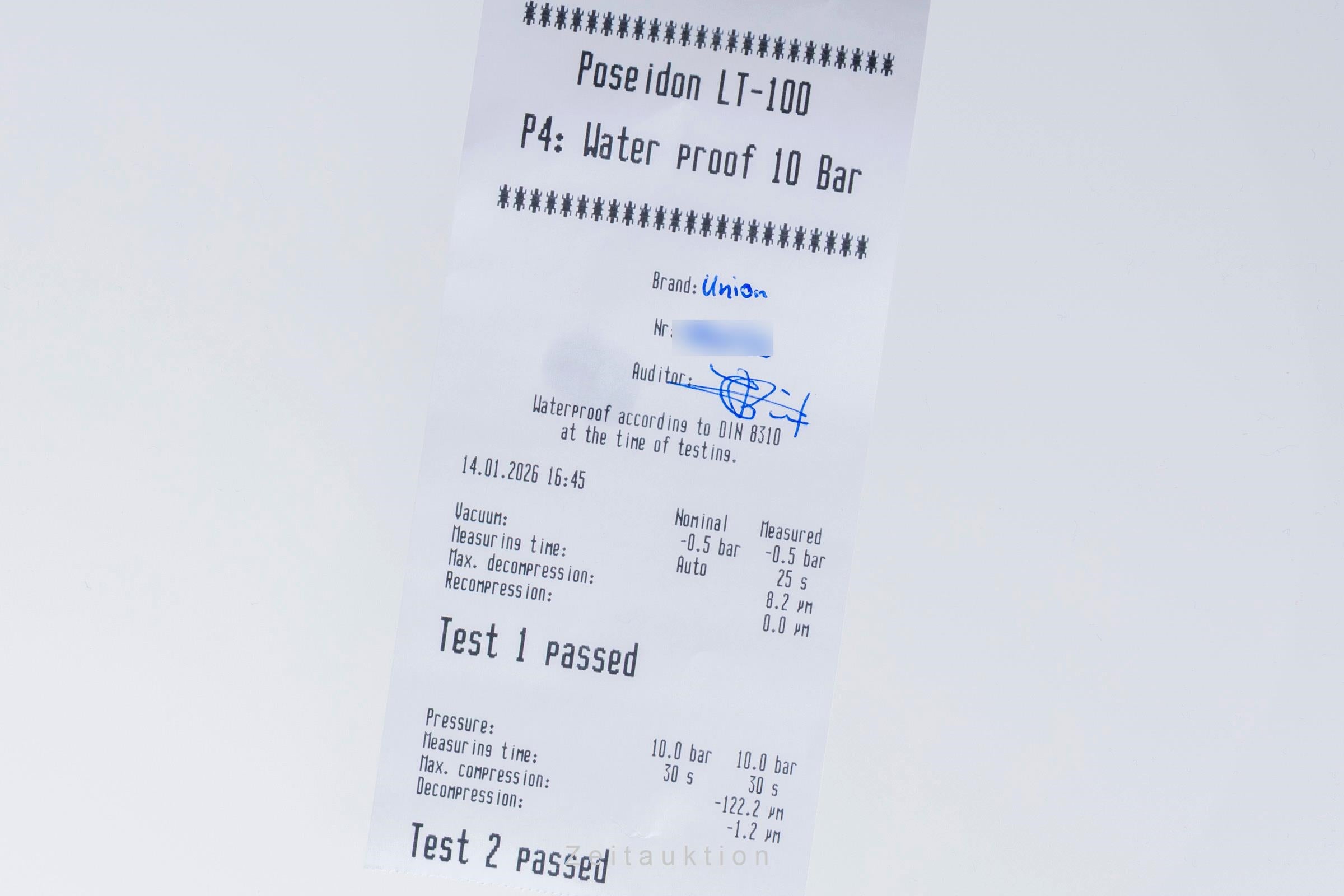 Union Glashütte Viro Chronograph Stahl Automatik Ref D011.414.16.010.09 Limited  [2600256]