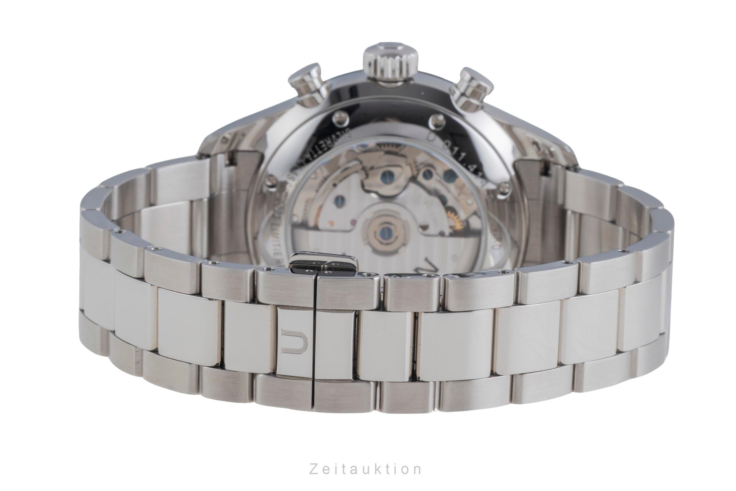 Union Glashütte Viro Chronograph Stahl Automatik Ref D011.414.16.010.09 Limited  [2600256]