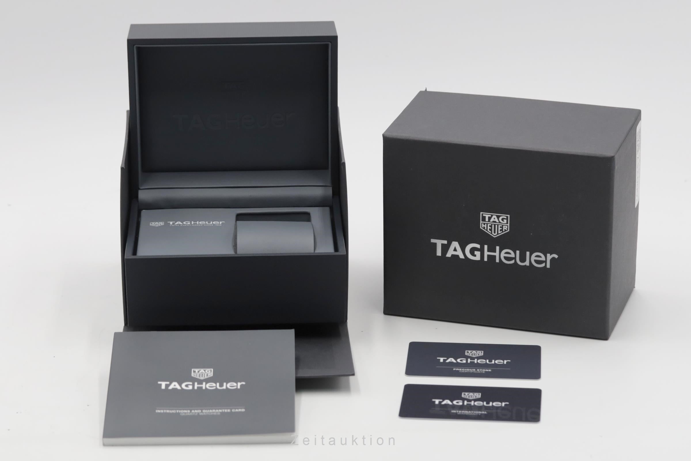 Tag Heuer Carrera Stahl Quarz Diamanten Ref. WBK1317.BA0652 B&P 2021 [2600257]