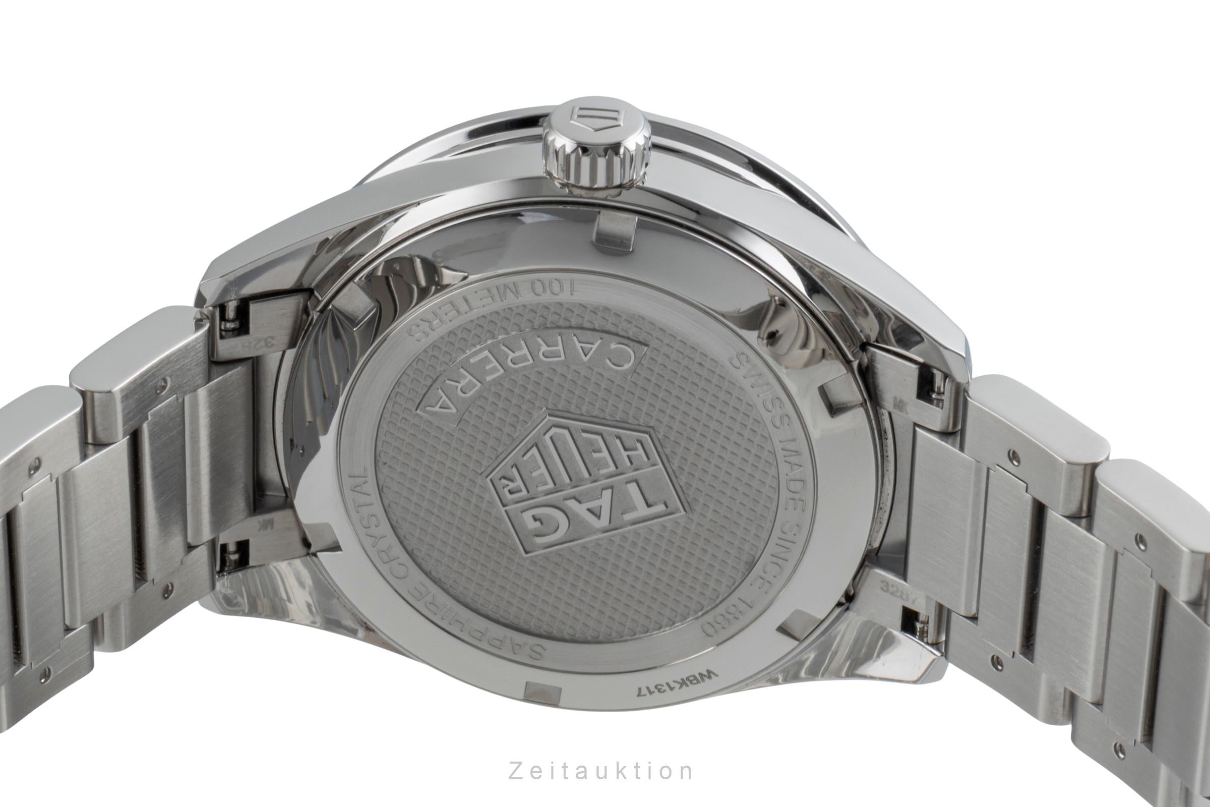 Tag Heuer Carrera Stahl Quarz Diamanten Ref. WBK1317.BA0652 B&P 2021 [2600257]