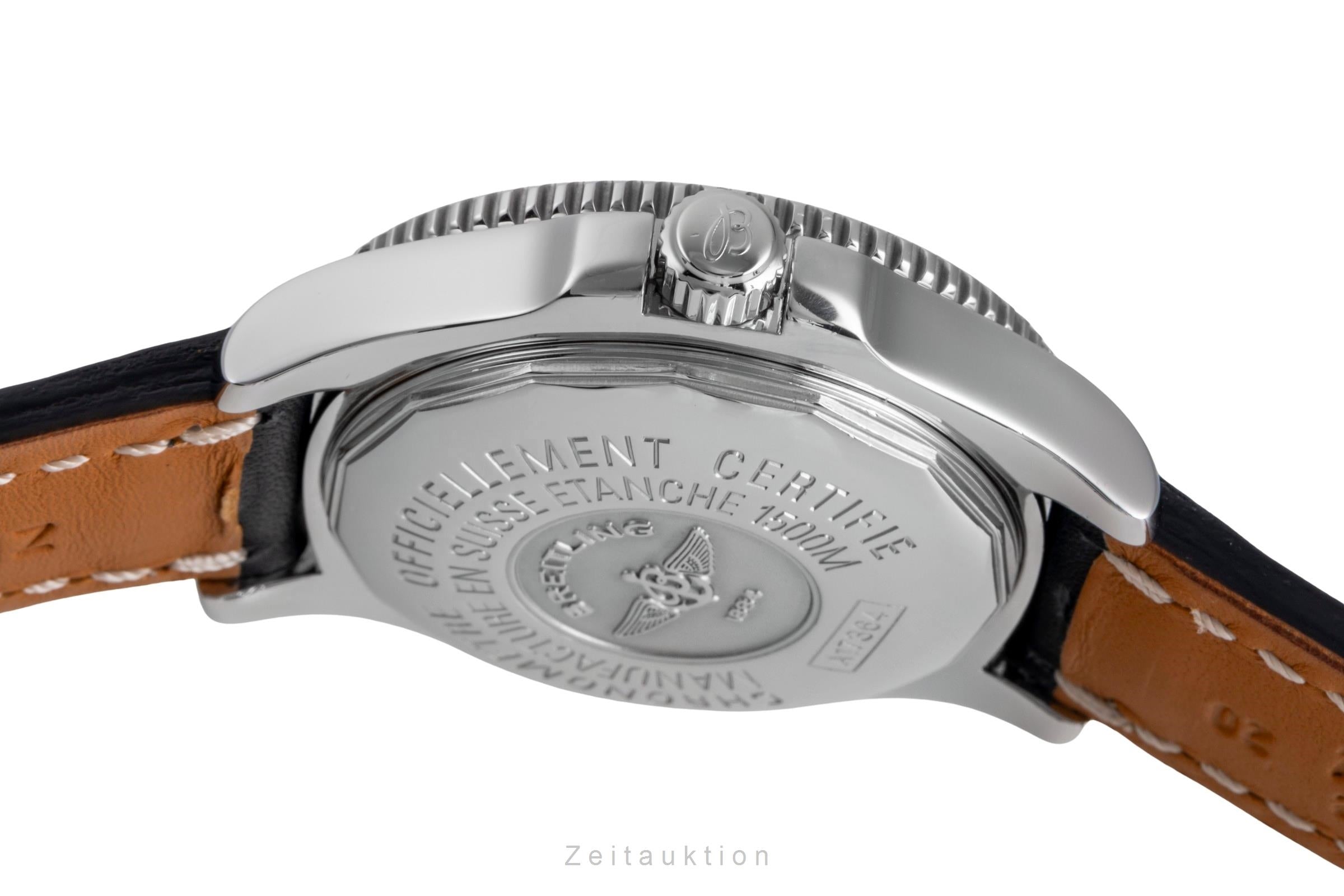 Breitling Superocean 42 Black Dial Edelstahl Automatik Herrenuhr Ref. A17364  [2600259]