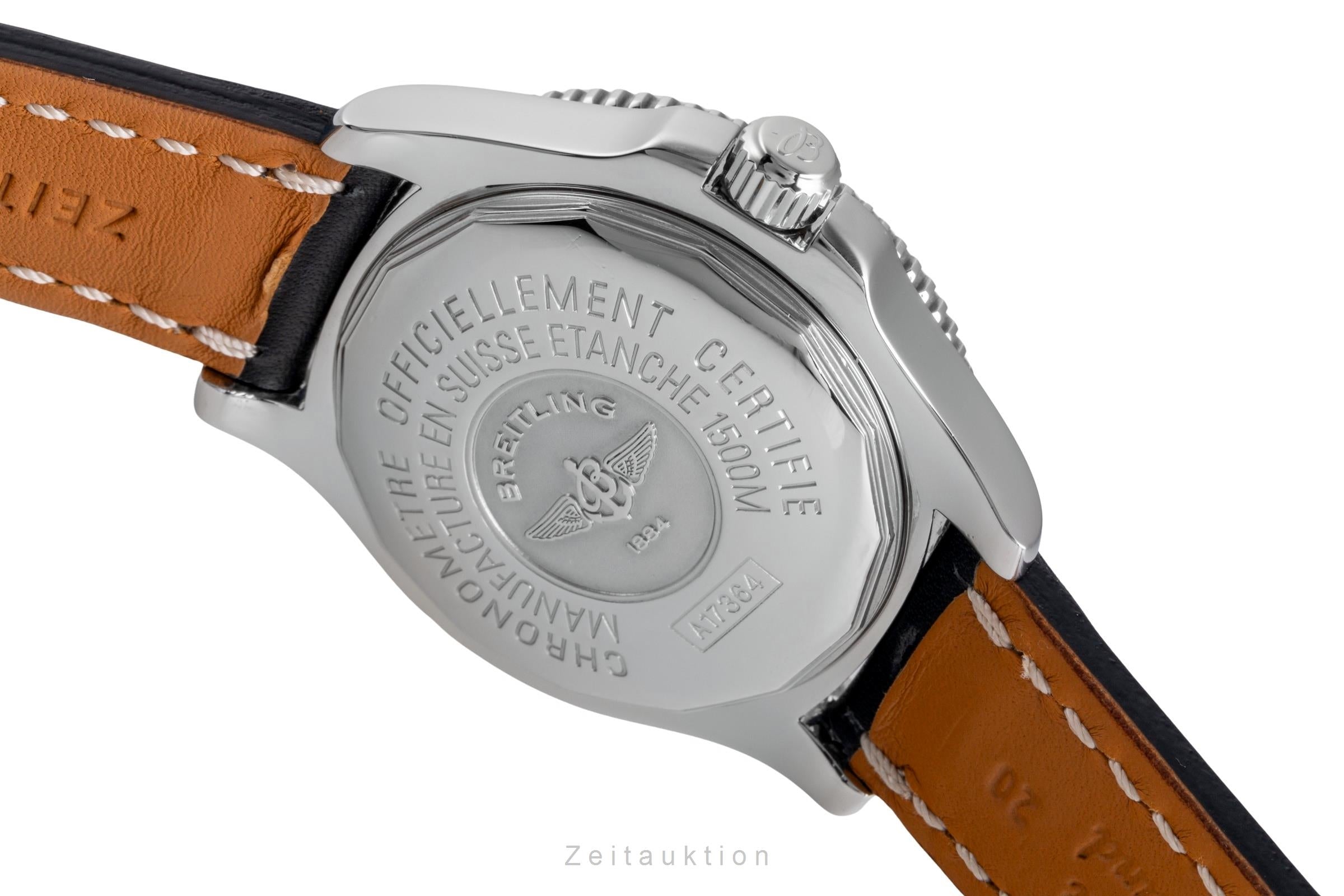 Breitling Superocean 42 Black Dial Edelstahl Automatik Herrenuhr Ref. A17364  [2600259]