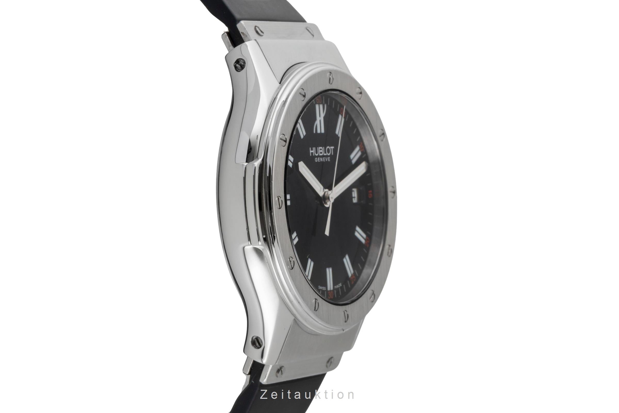 Hublot Classic Date Edelstahl Quarz Herrenuhr Ref. B.1905-1 Klassiker [2600261]