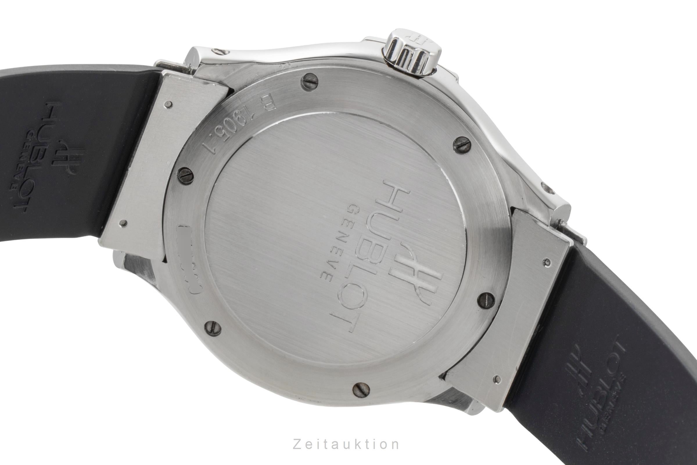 Hublot Classic Date Edelstahl Quarz Herrenuhr Ref. B.1905-1 Klassiker [2600261]