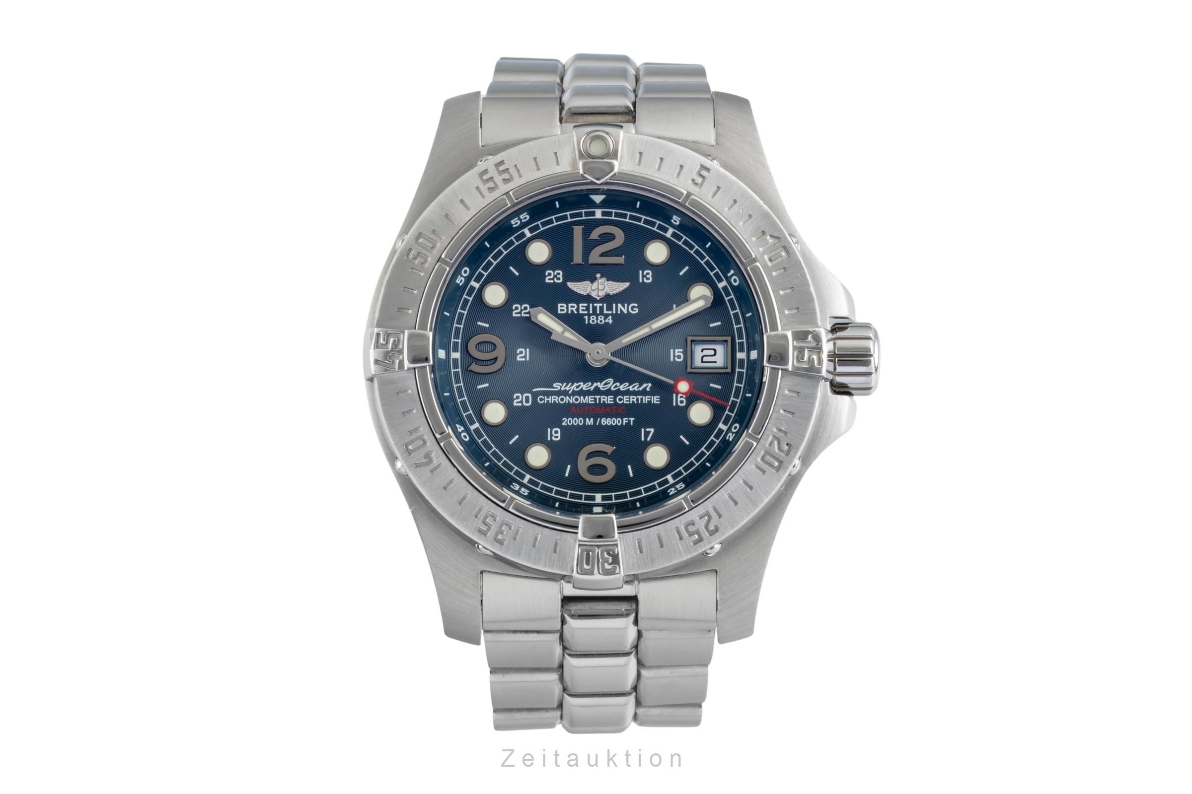 Breitling Superocean Chronometre 2000M Steelfish Edelstahl Automatik Ref. A17390 [2600262]
