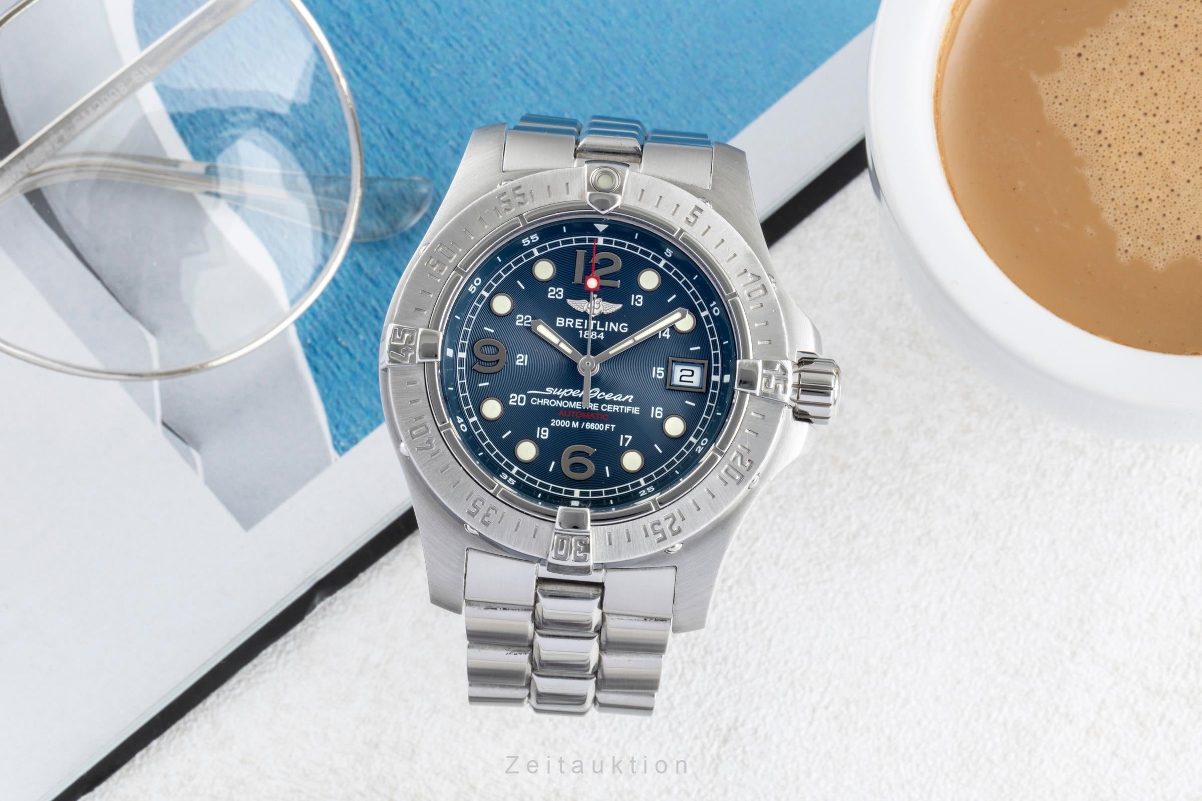 Breitling Superocean Chronometre 2000M Steelfish Edelstahl Automatik Ref. A17390 [2600262]
