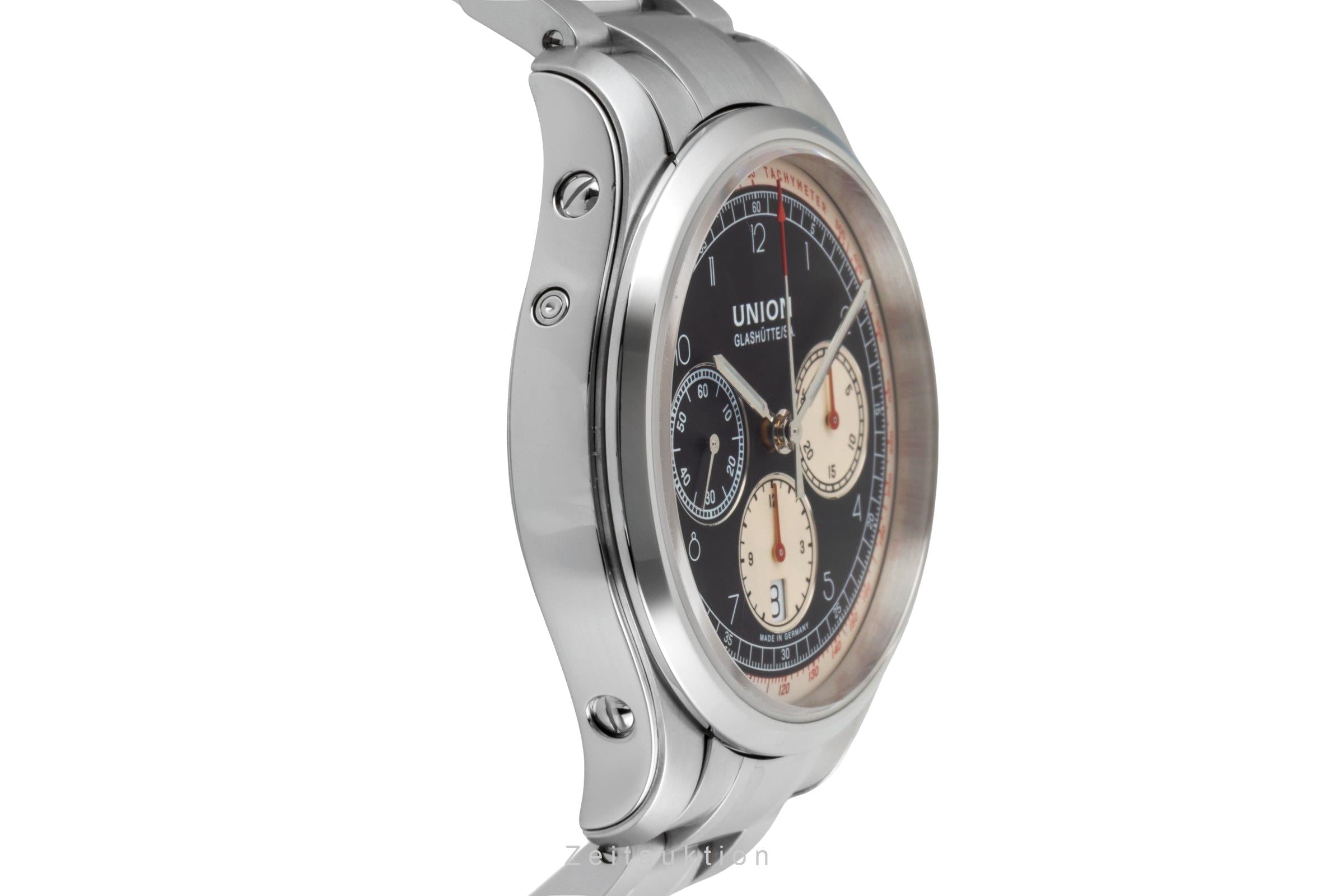 Union Glashütte Belisar Chronograph Stahl Ref. D009.427.16.052.00 B&P 2022 [2600263]