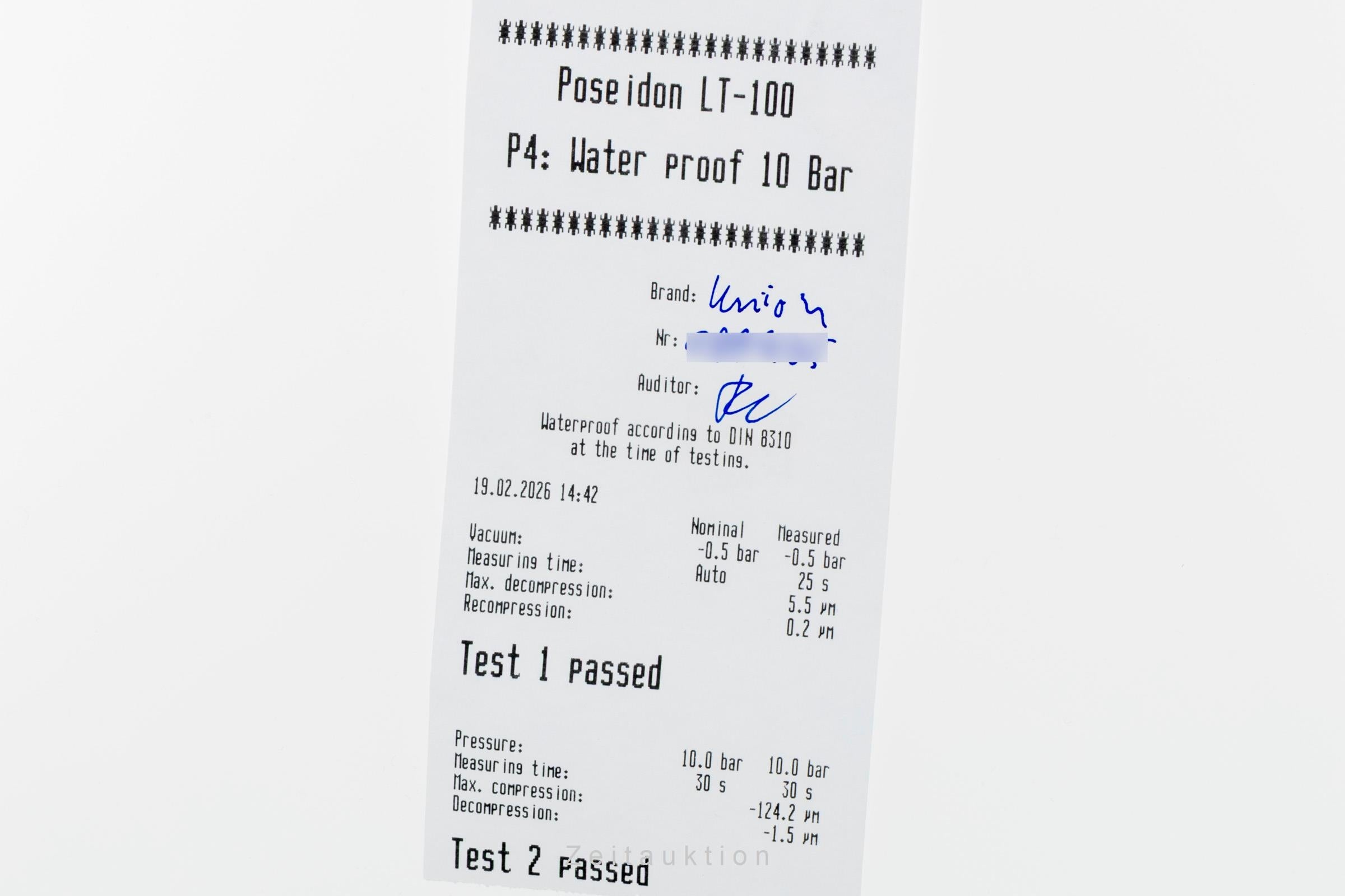 Union Glashütte Belisar Chronograph Stahl Ref. D009.427.16.052.00 B&P 2022 [2600263]