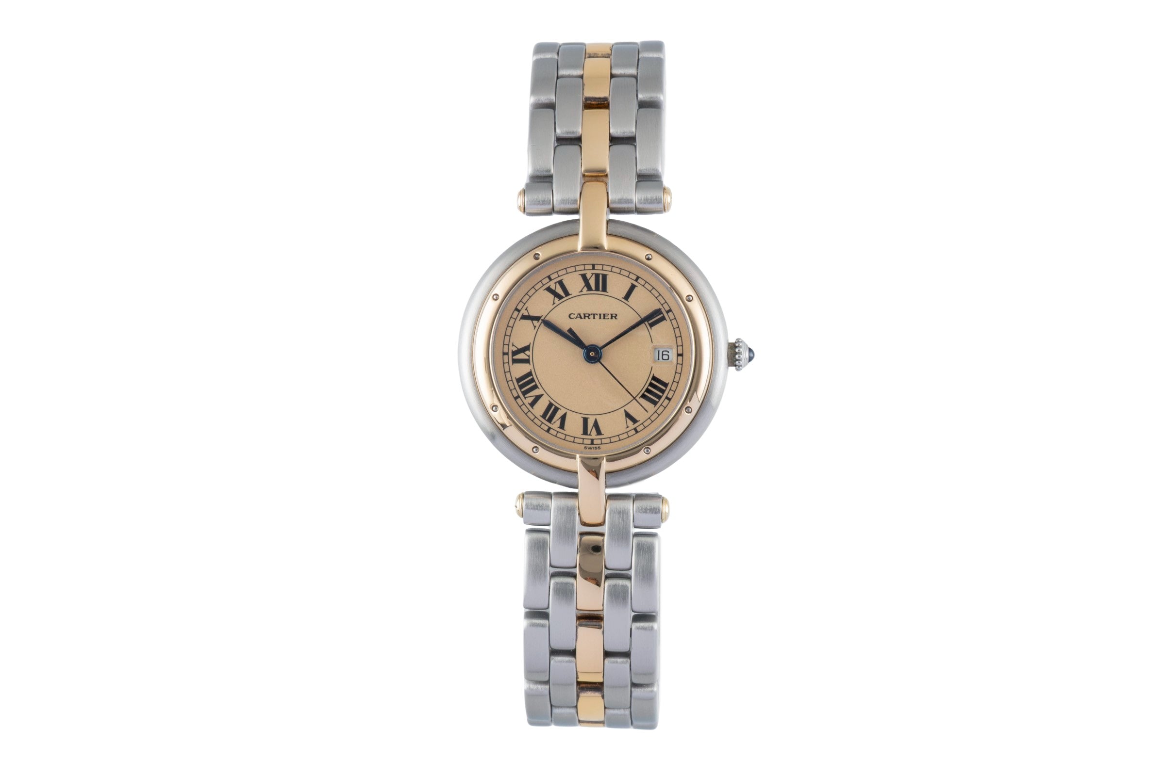 Cartier Panthere steel / gold quartz women's watch 183964  [2600266]