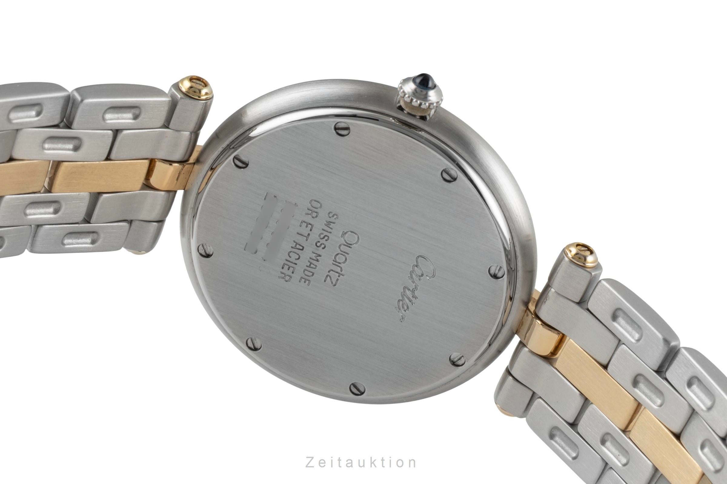 Cartier Panthere acero / oro cuarzo reloj para damas  183964  [2600266]