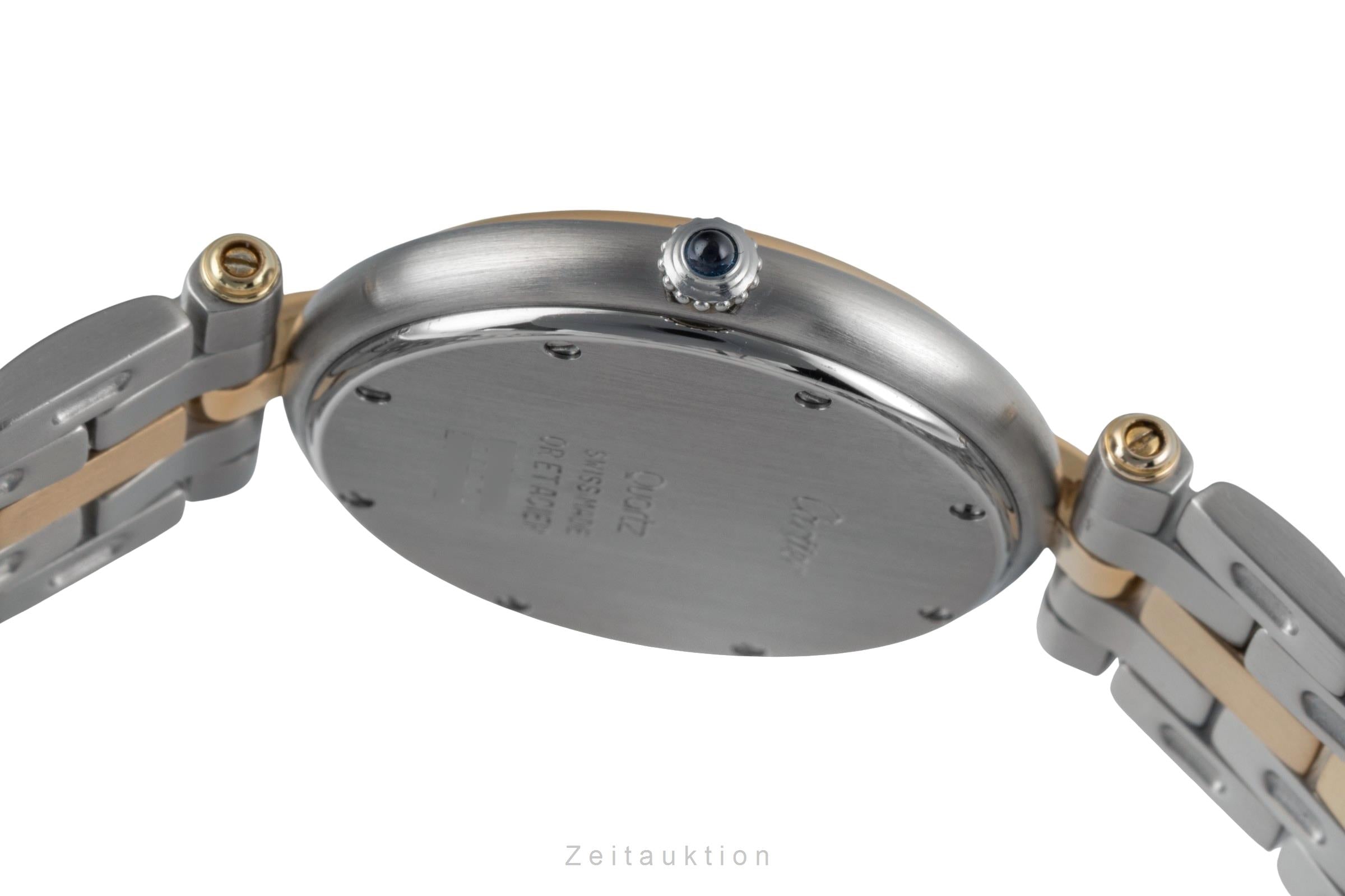 Cartier Panthere acero / oro cuarzo reloj para damas  183964  [2600266]