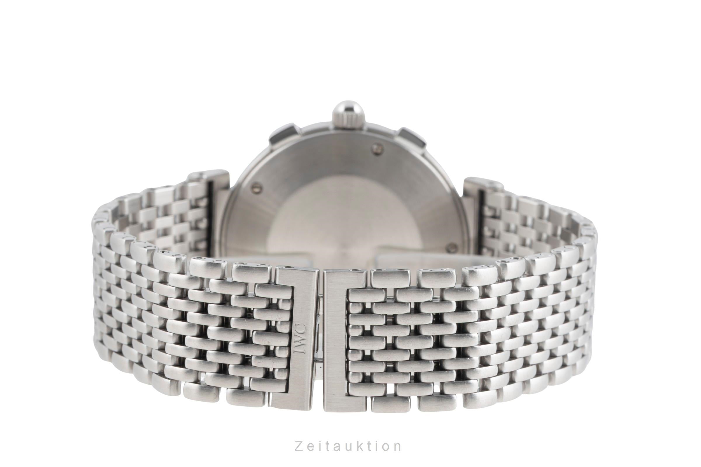 IWC Da Vinci chronograph steel quartz men's watch IW3728-05  [2600268]