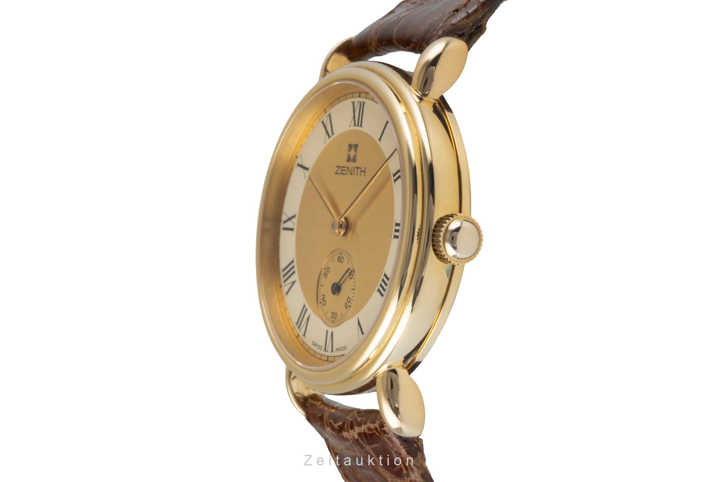 Zenith Prime 18 ct gold manual winding men's watch 30.0530.113  [2600269]