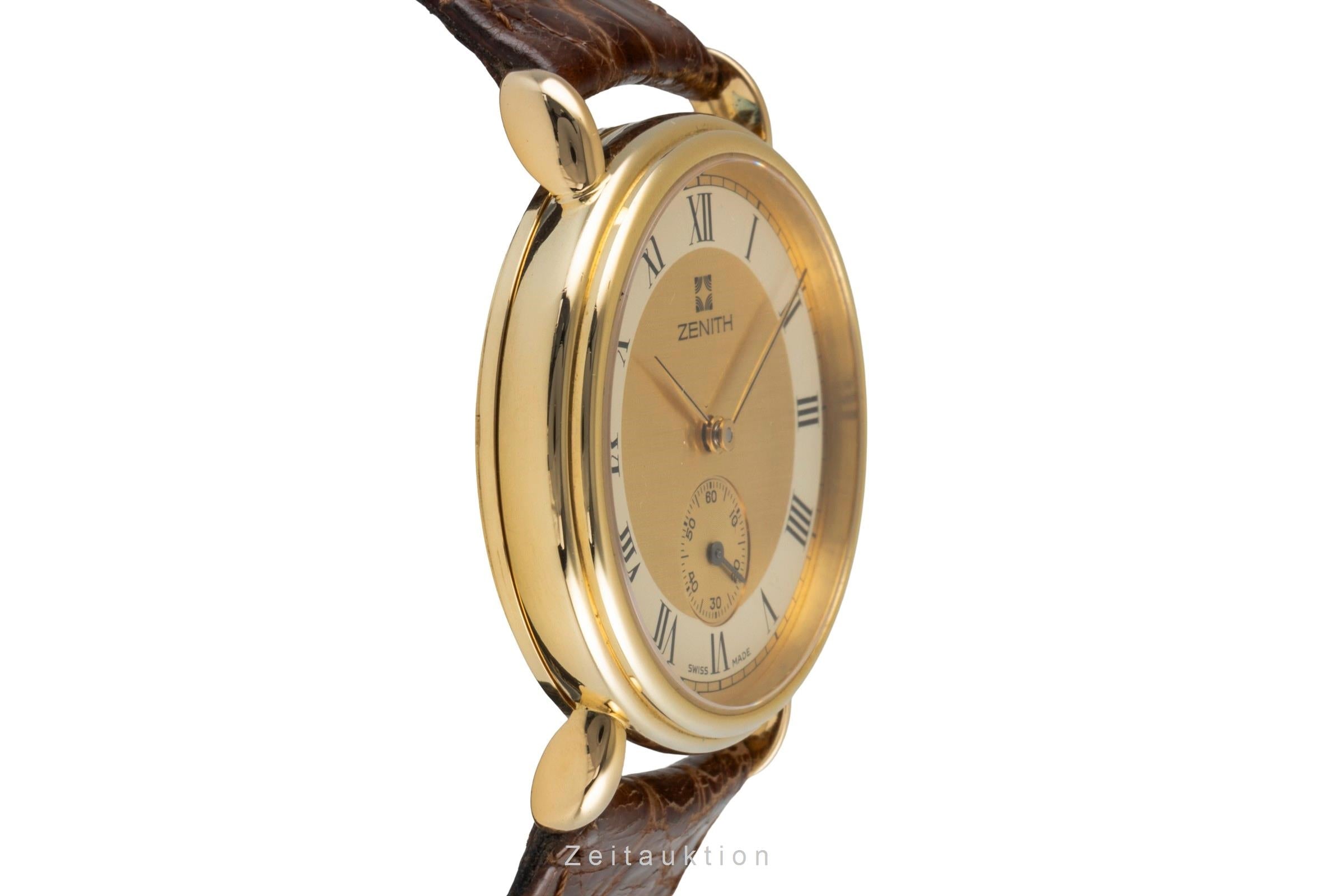 Zenith Prime 18 ct gold manual winding men's watch 30.0530.113  [2600269]