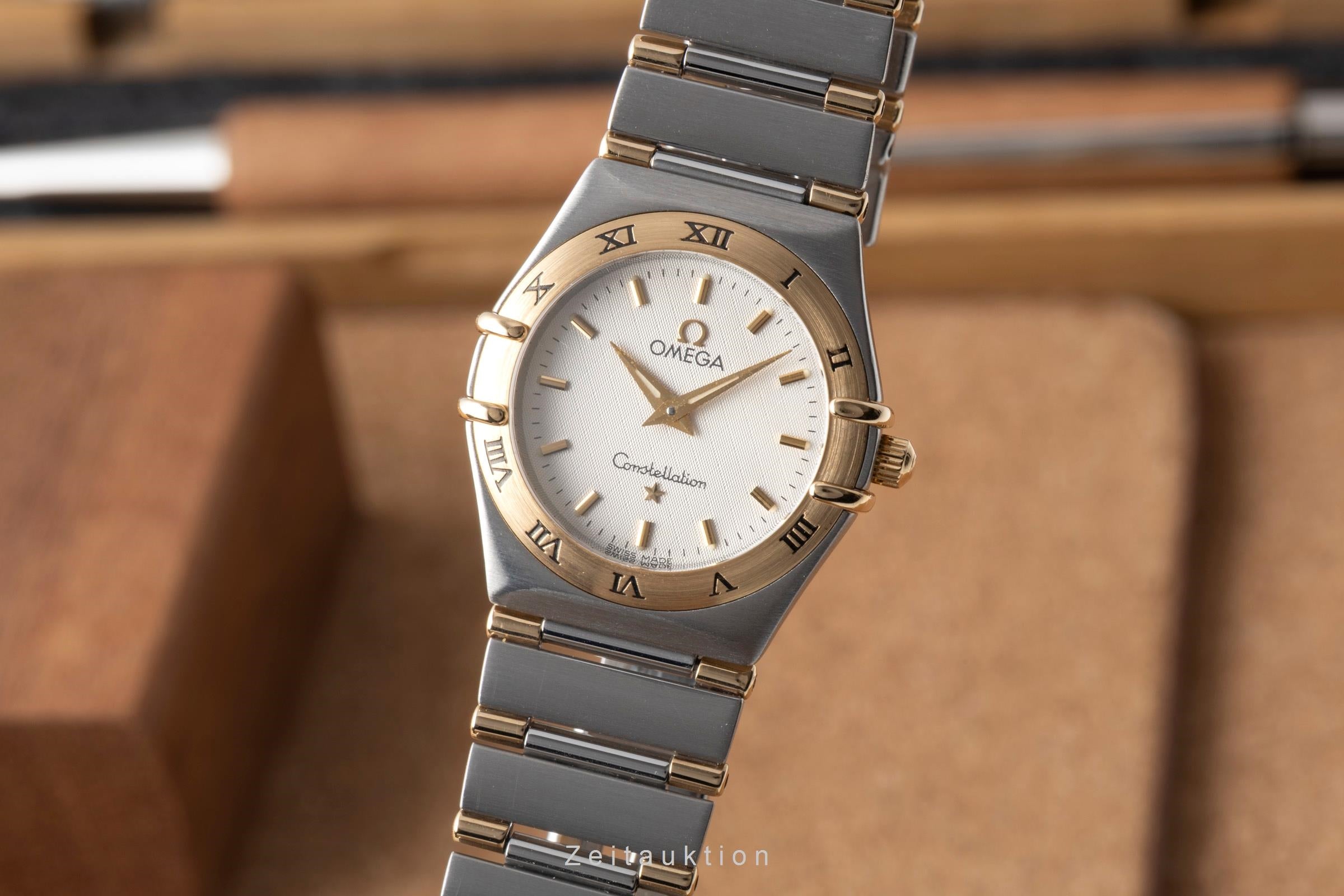 Omega Constellation steel / gold quartz women's watch 1262.30.00  [2600270]