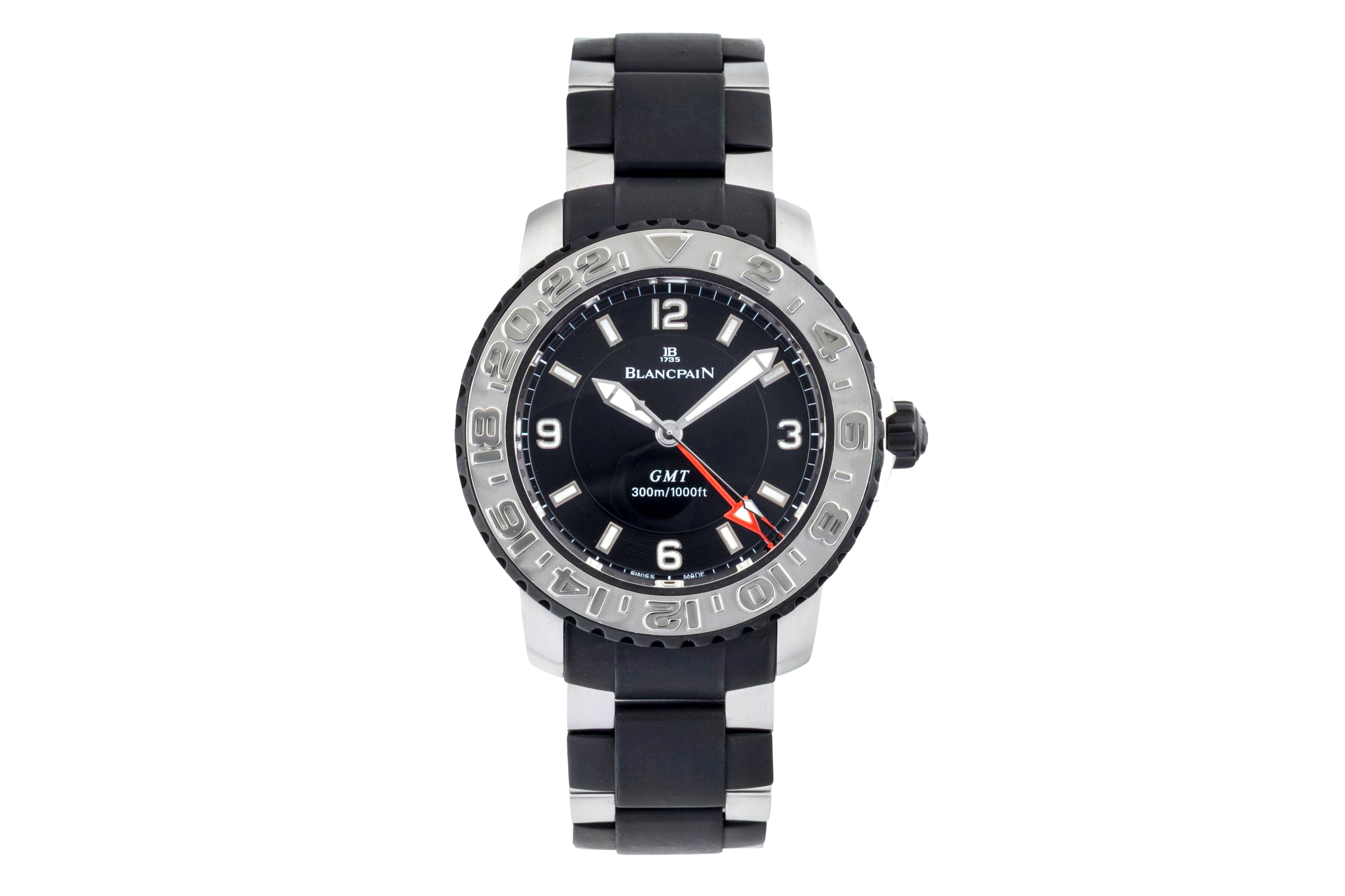 Blancpain Fifty Fathoms acero/ caucho automático reloj para caballeros 2250-6530-66  [2600271]