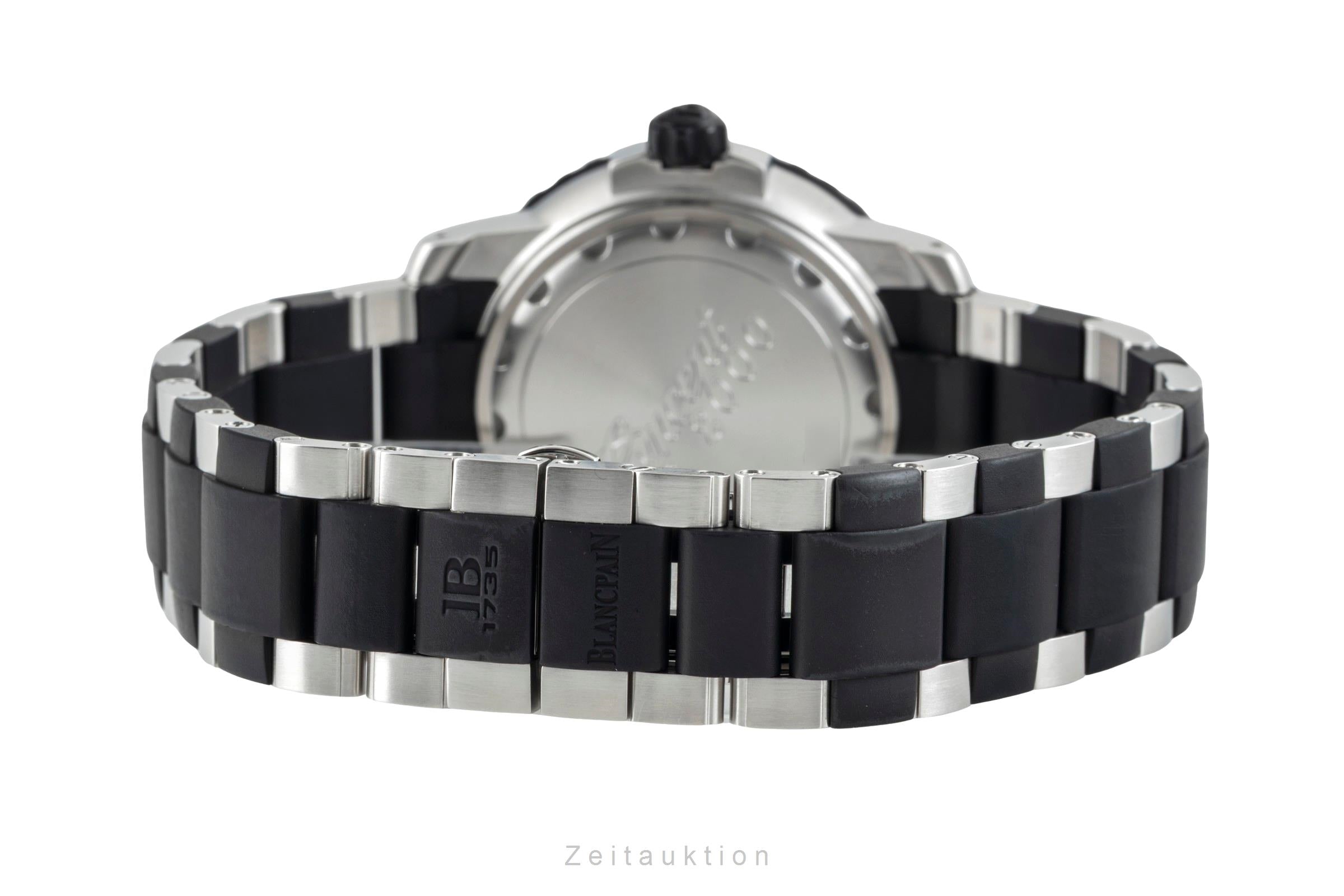 Blancpain Fifty Fathoms acier / caoutchouc automatique montre pour hommes 2250-6530-66  [2600271]