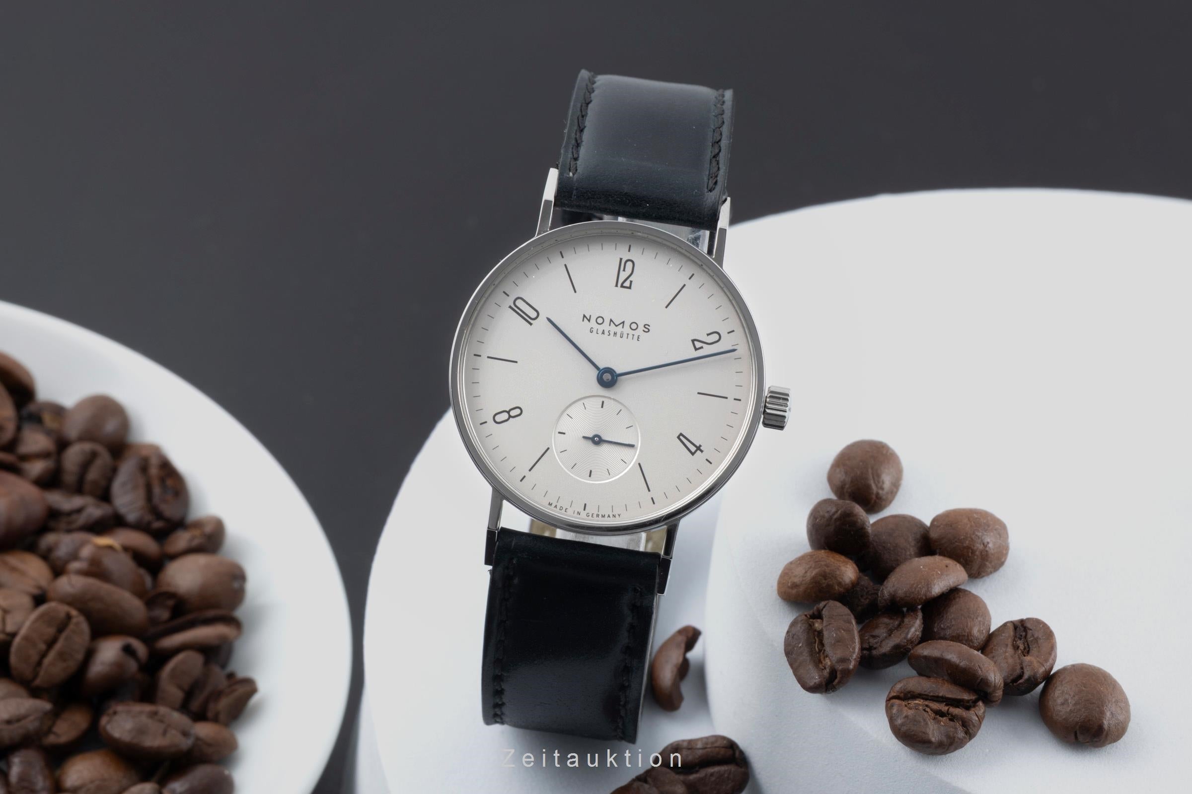 Nomos Tangente acero cuerda manual reloj para caballeros Tangente 33 BSH  [2600272]
