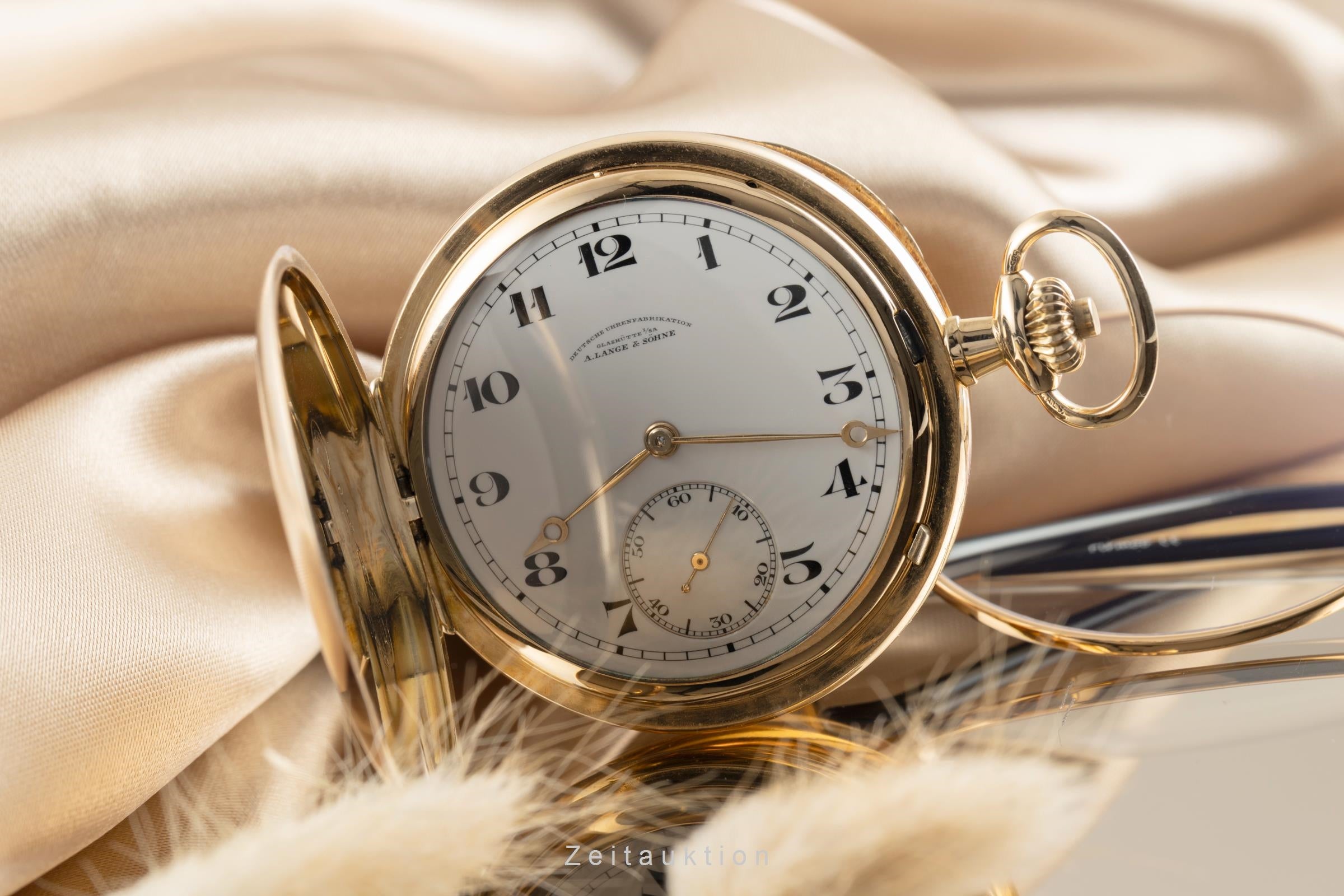 A. Lange & Söhne ALS Taschenuhr 14 ct yellow gold manual winding  Vintage  [2600273]